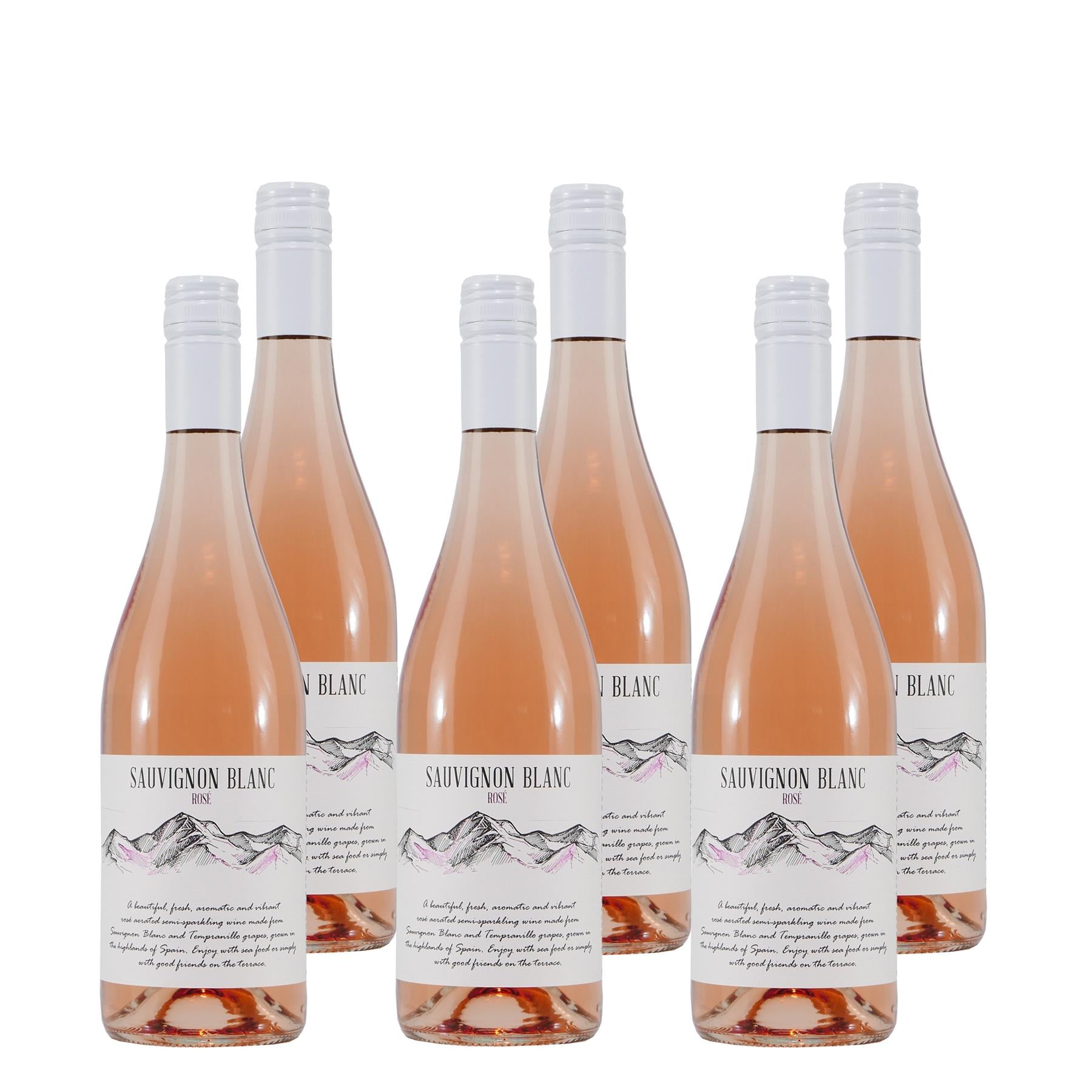 Sauvignon Blanc Roséwein -halbtrocken- (6 x 0,75L)