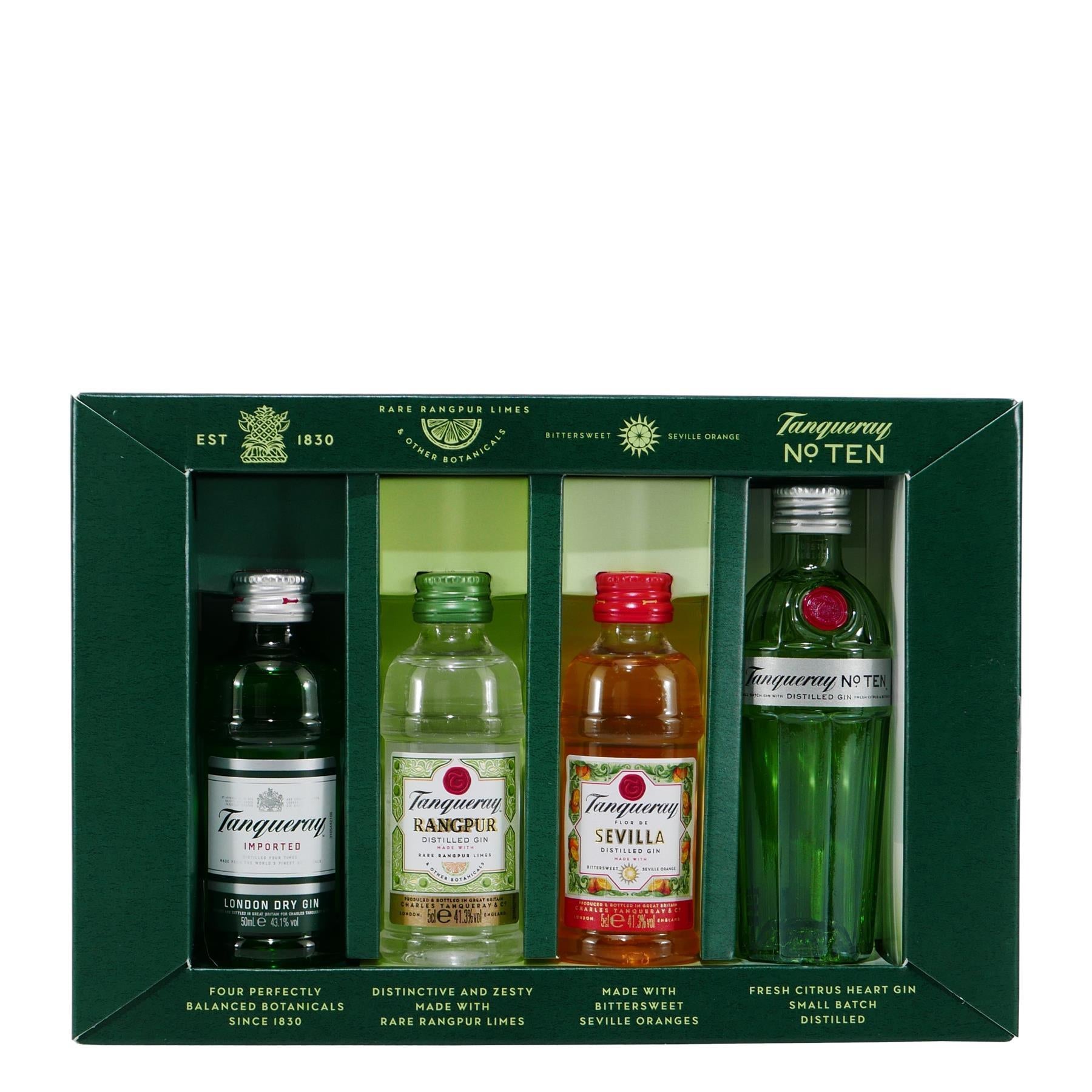 Tanqueray Gin Miniaturen Collection (4 x 0,05L)