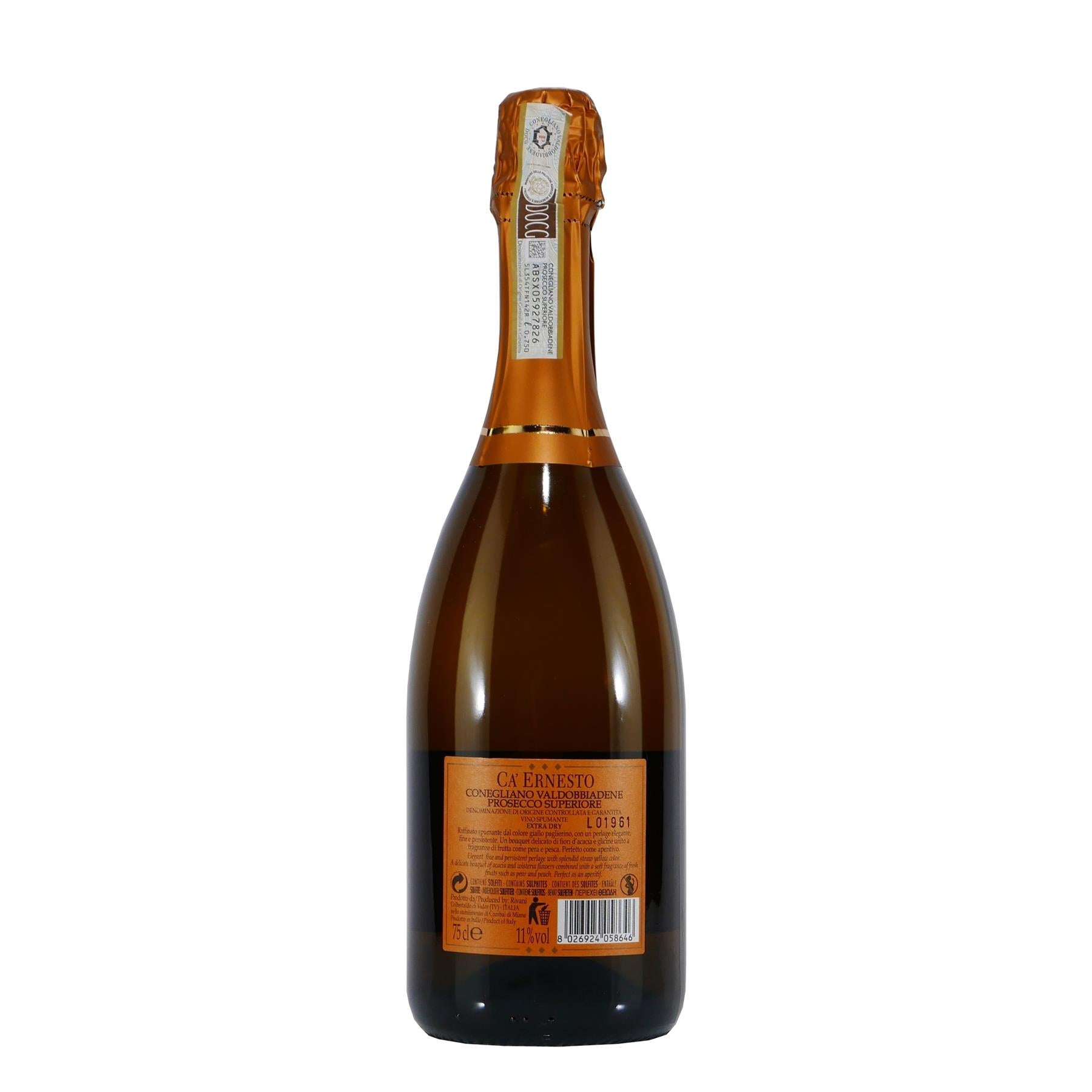 Ca` Ernesto Valdobbiadene Prosecco Superiore (6 x 0,75L)