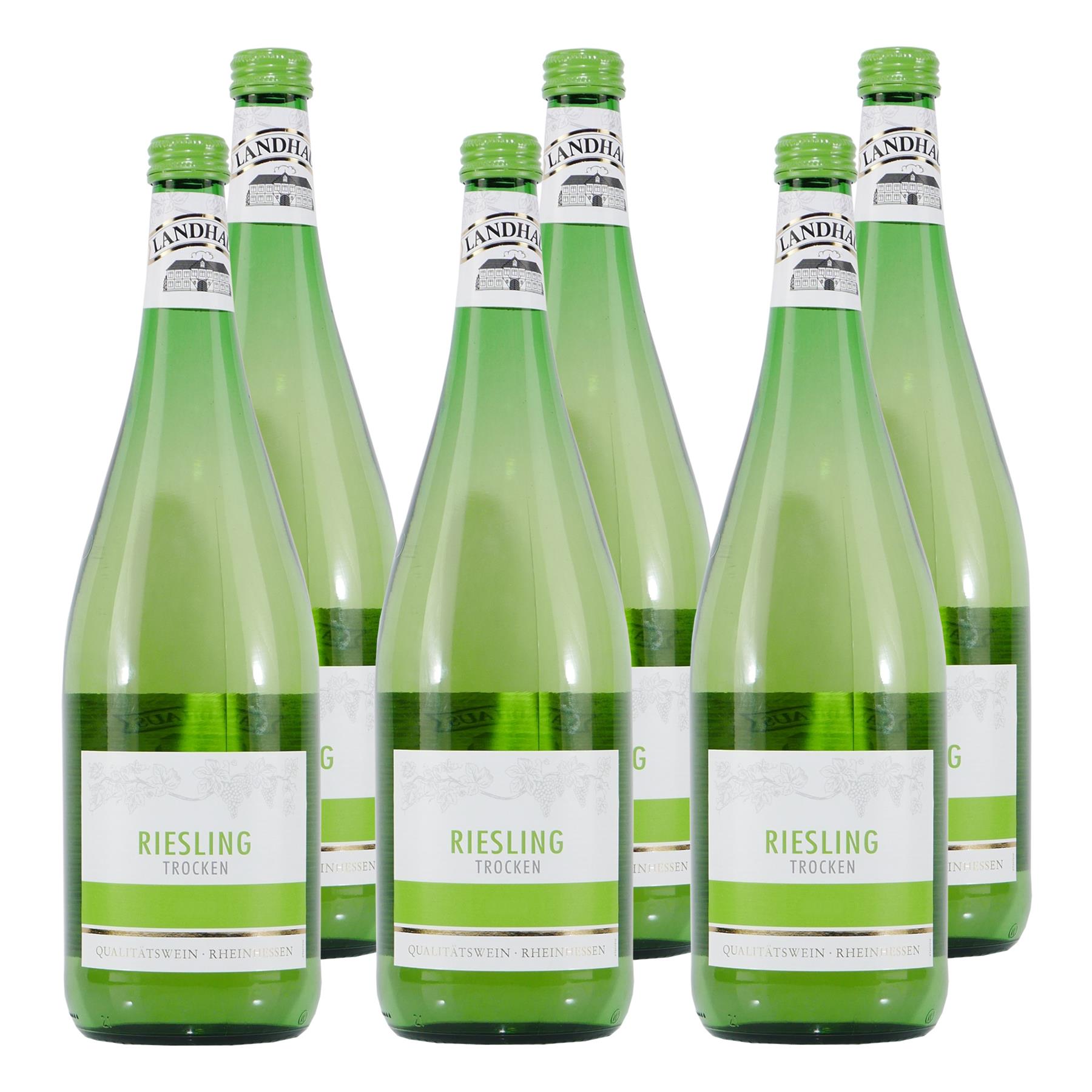 Landhaus Riesling -trocken- (6 x 1,0L)