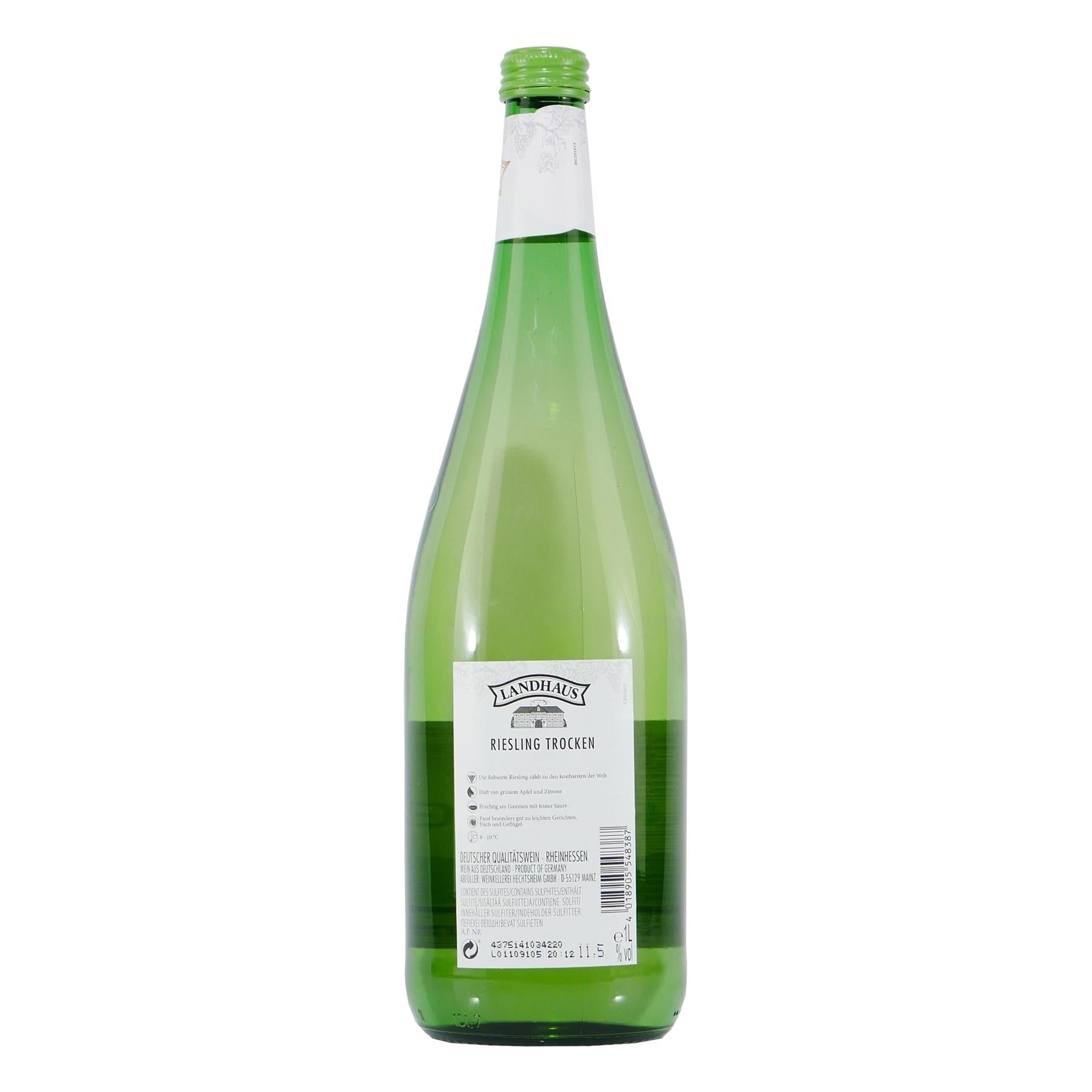Landhaus Riesling -trocken- (6 x 1,0L)