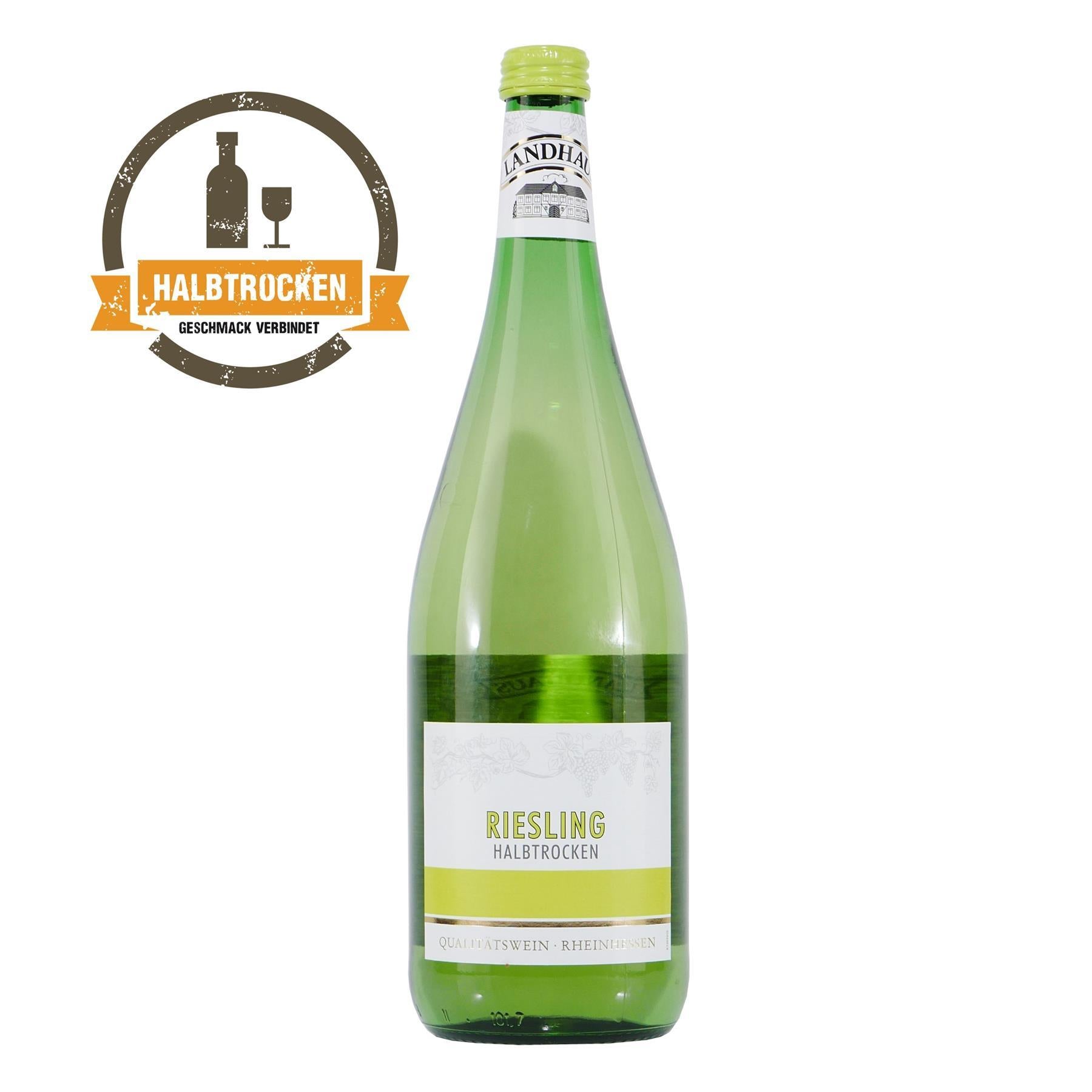 Landhaus Riesling -halbtrocken- (6 x 1,0L)
