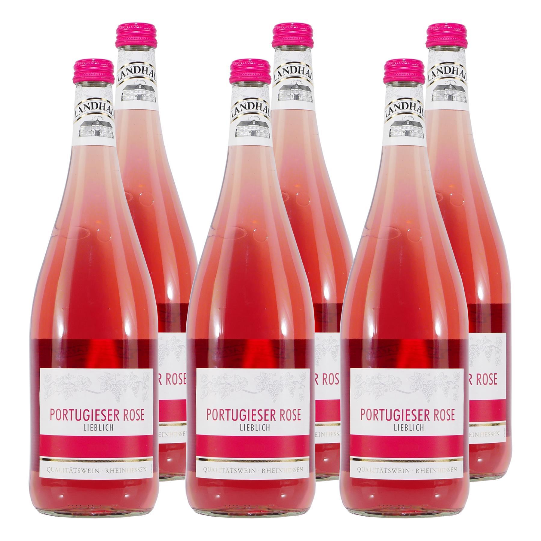 Landhaus Portugieser Rosé -lieblich- (6 x 1,0L)