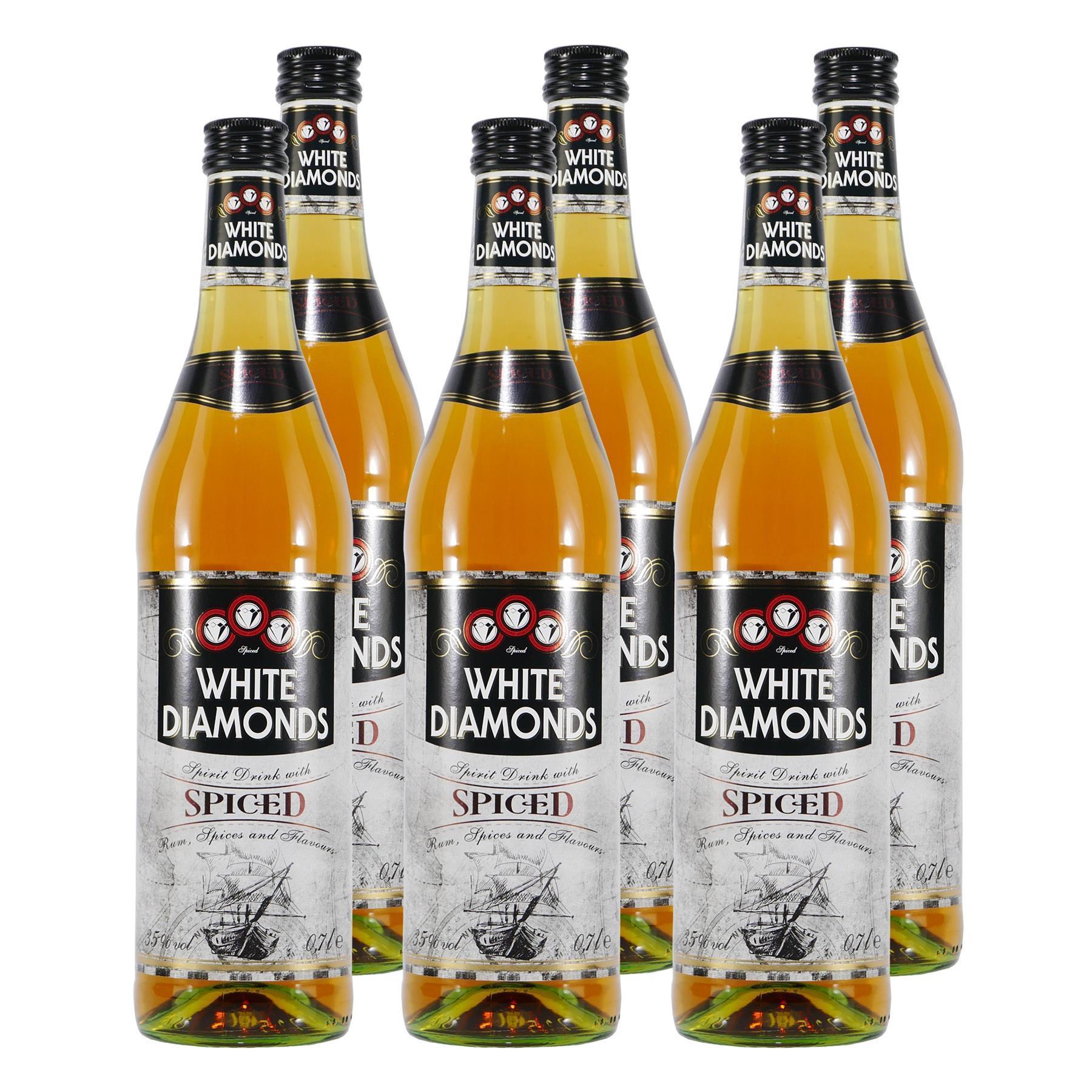 White Diamonds Spiced Spirit Drink (6 x 0,7L)