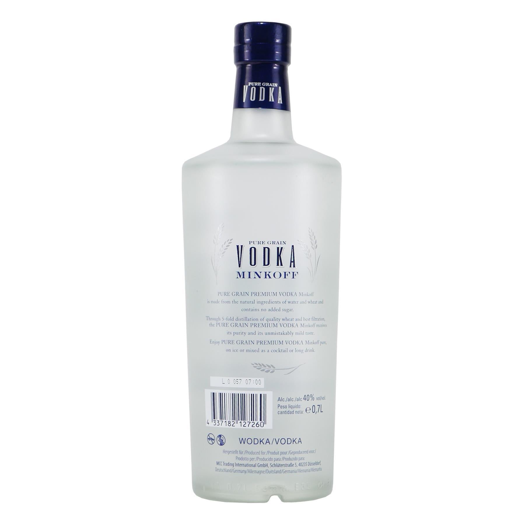 Minkoff Premium Vodka (6 x 0,7L)