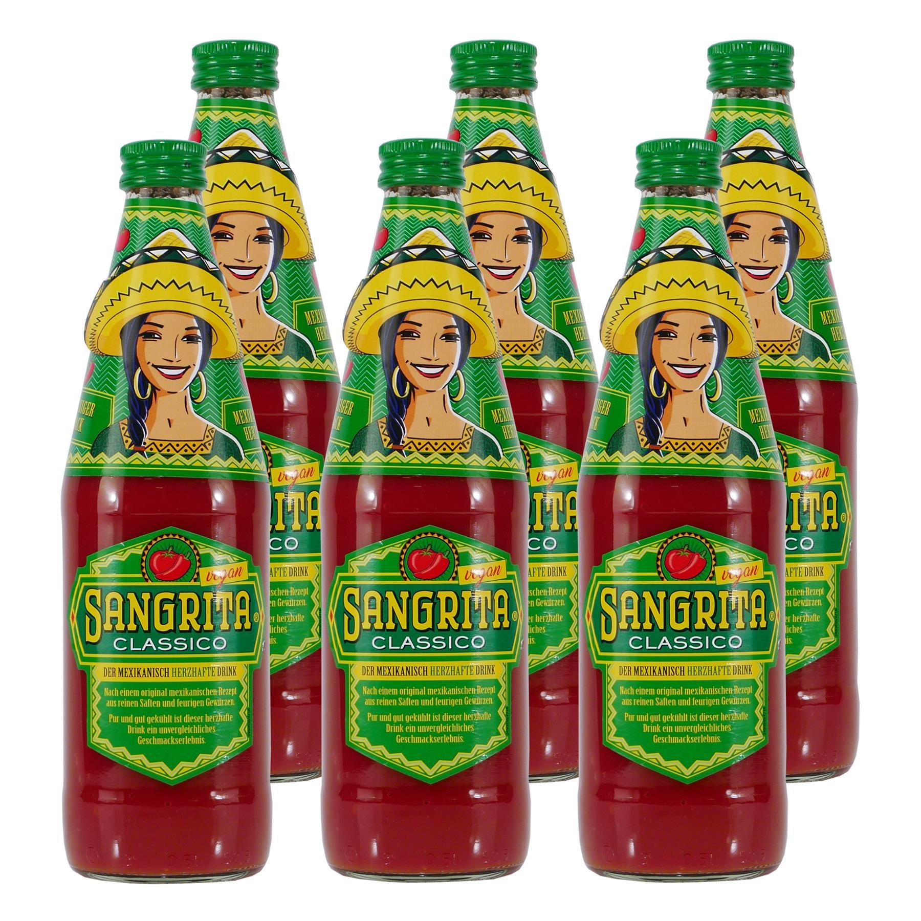 Sangrita Classico - Würztrunk Tomatensaft (12 x 0,5L)