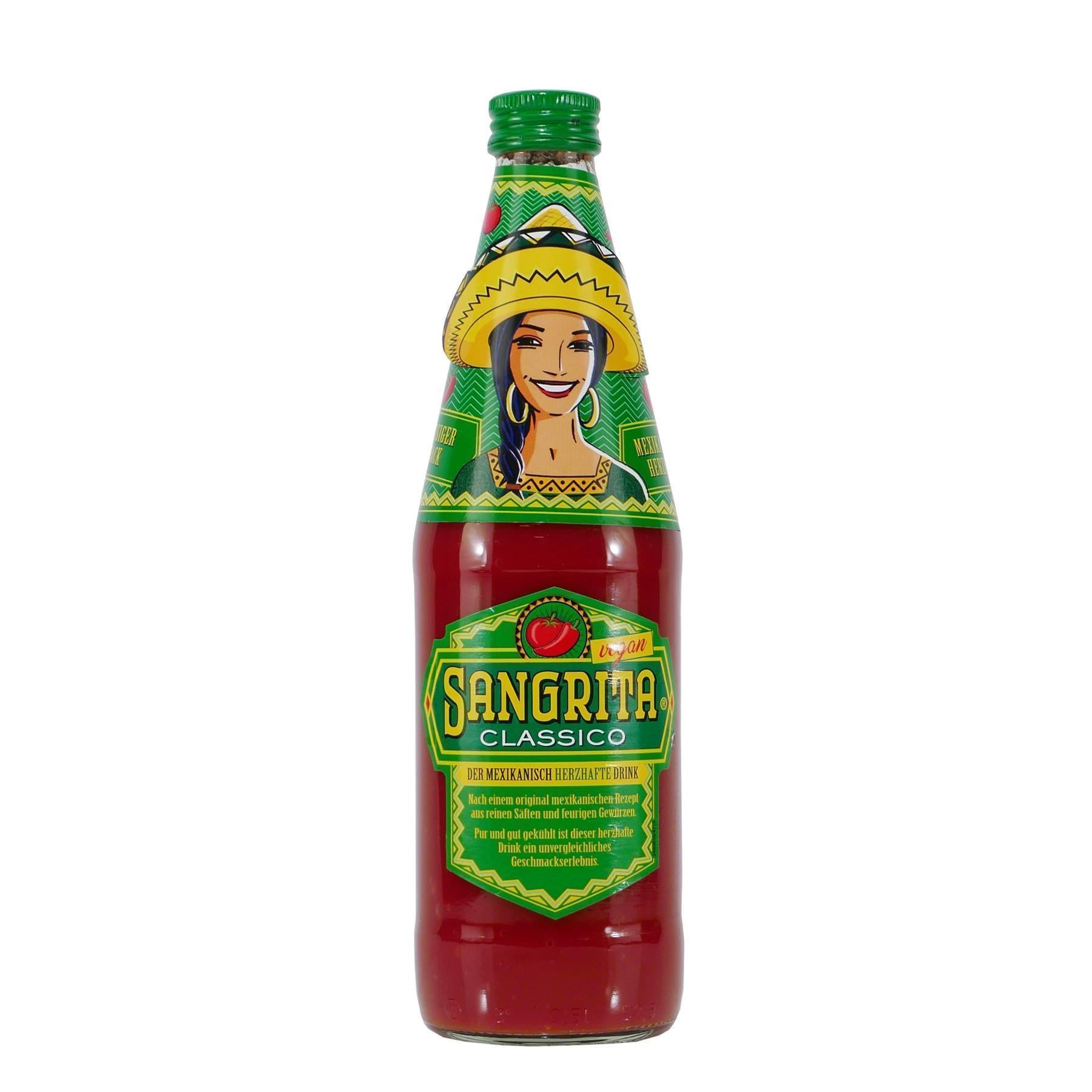 Sangrita Classico - Würztrunk Tomatensaft (12 x 0,5L) EINWEG
