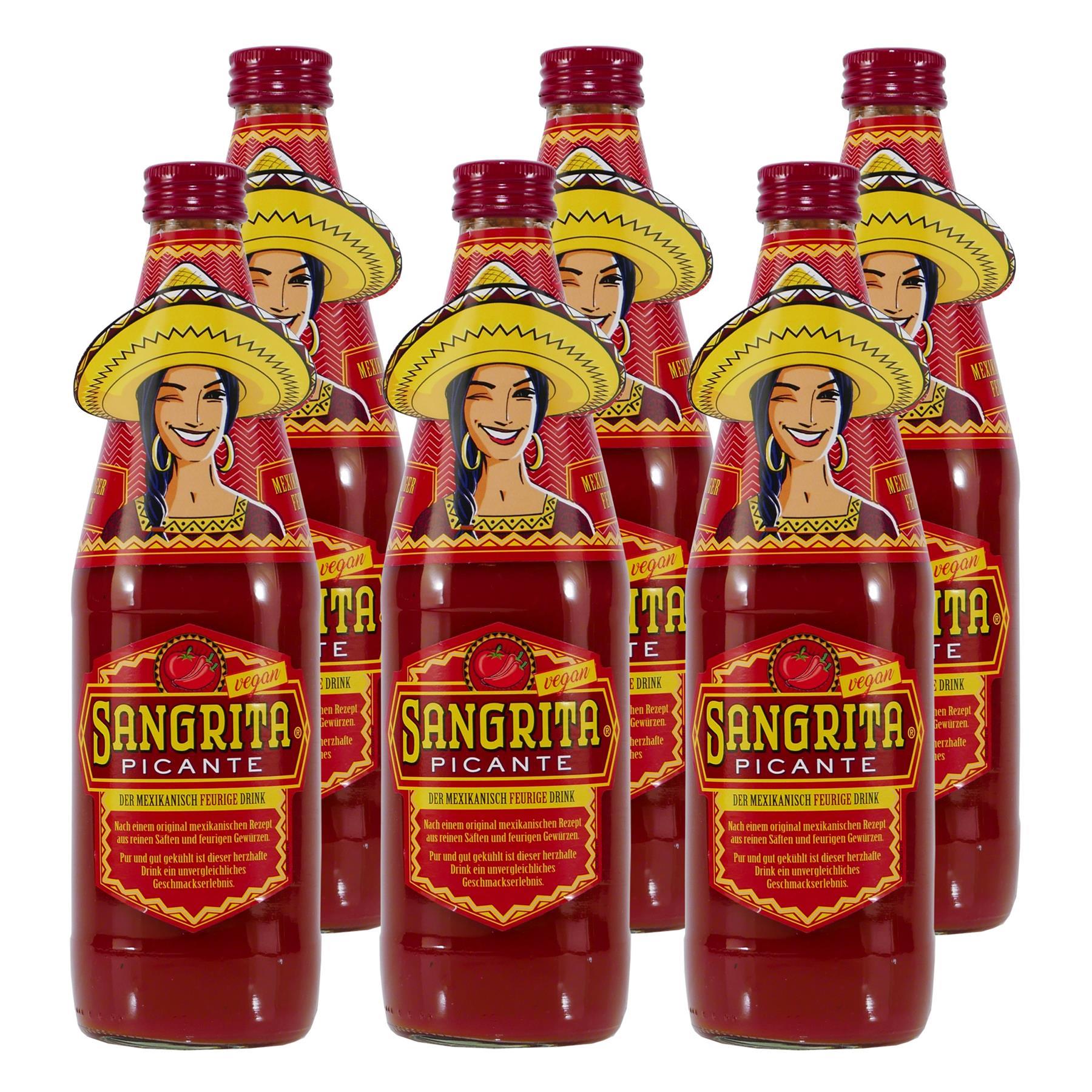 Sangrita Picante - Würztrunk Tomatensaft (12 x 0,5L)