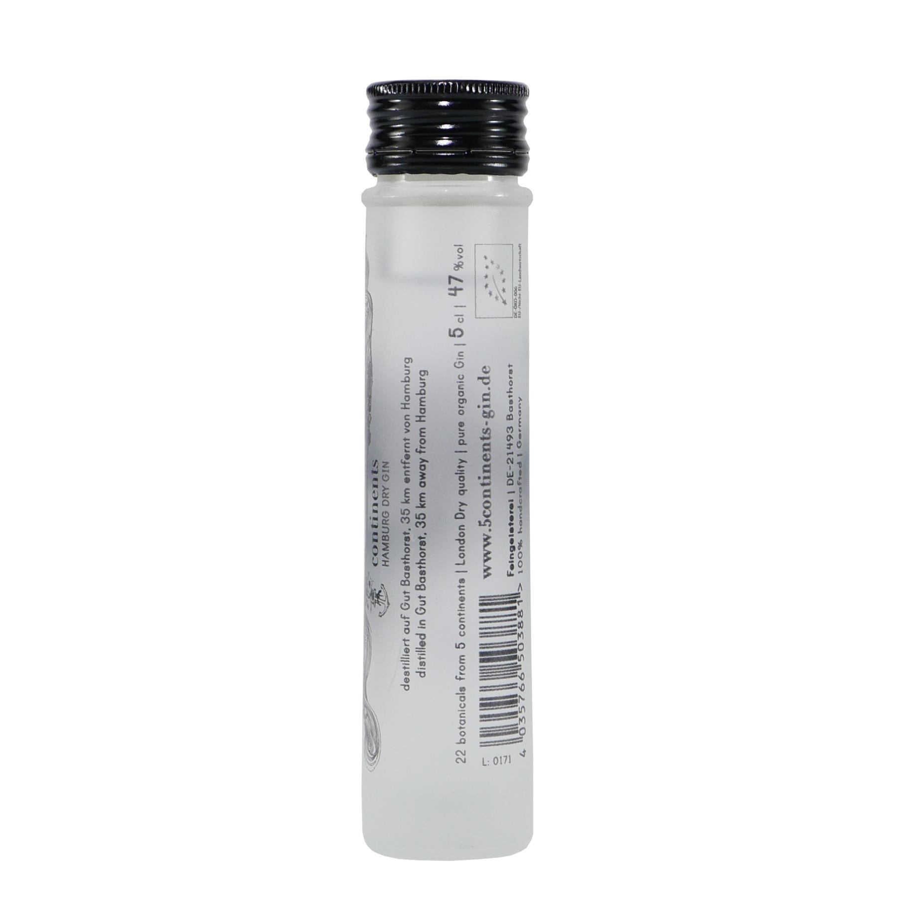 5 Continents Hamburg Dry Gin "Mini" 0,05L