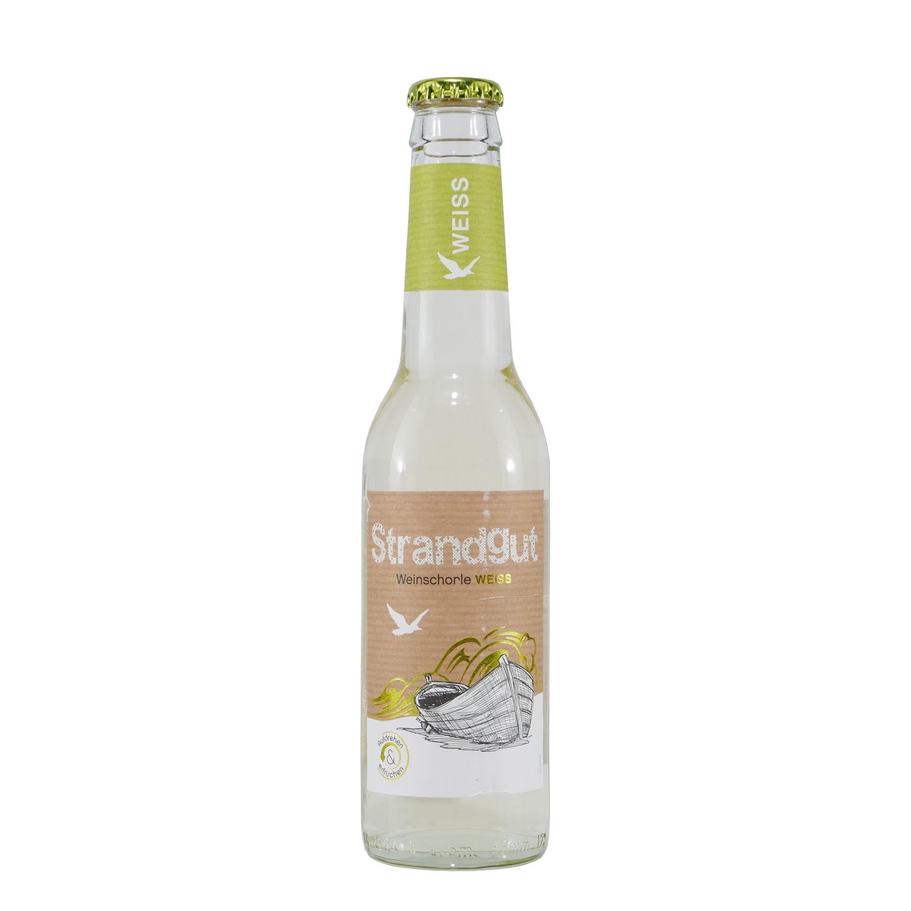 Strandgut Weinschorle Weiß (12 x 0,275L)