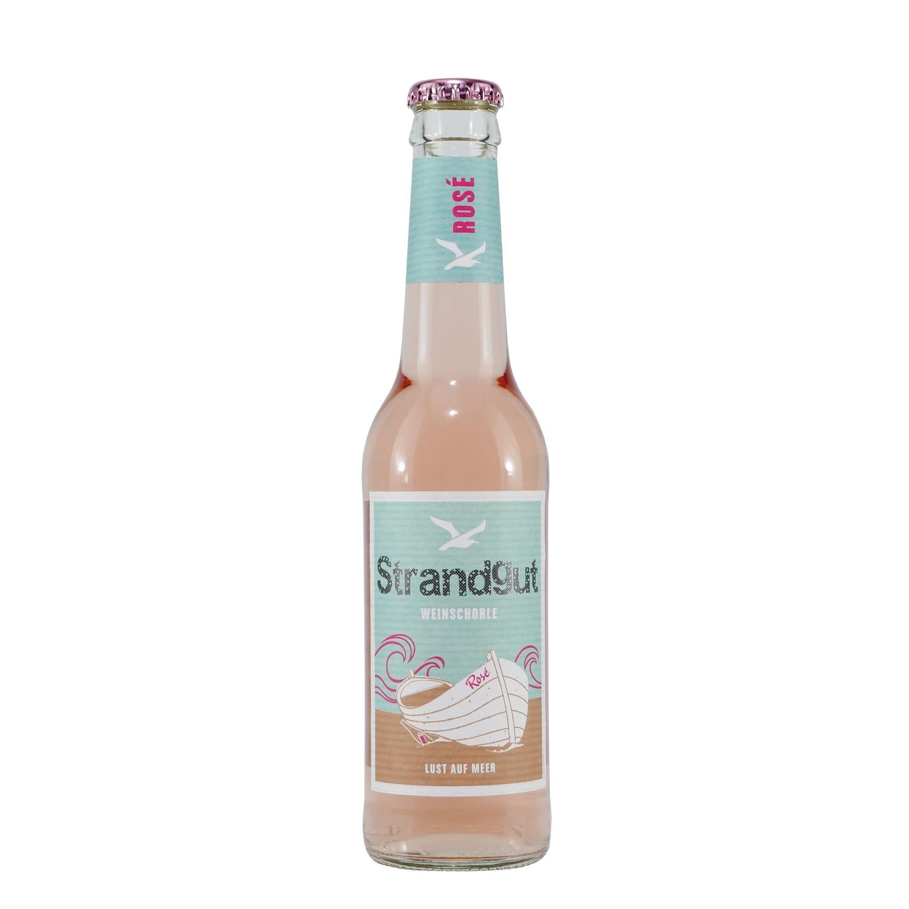 Strandgut Weinschorle Rosé (12 x 0,275L)