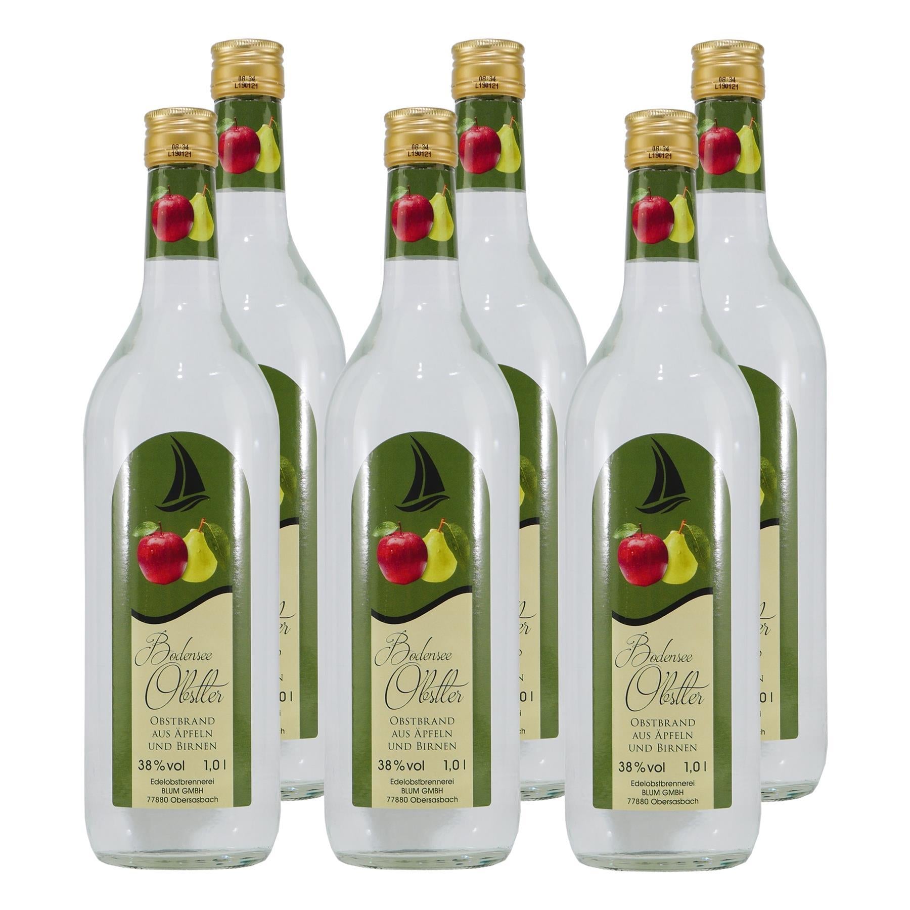 Bodensee Obstler (6 x 1,0L)