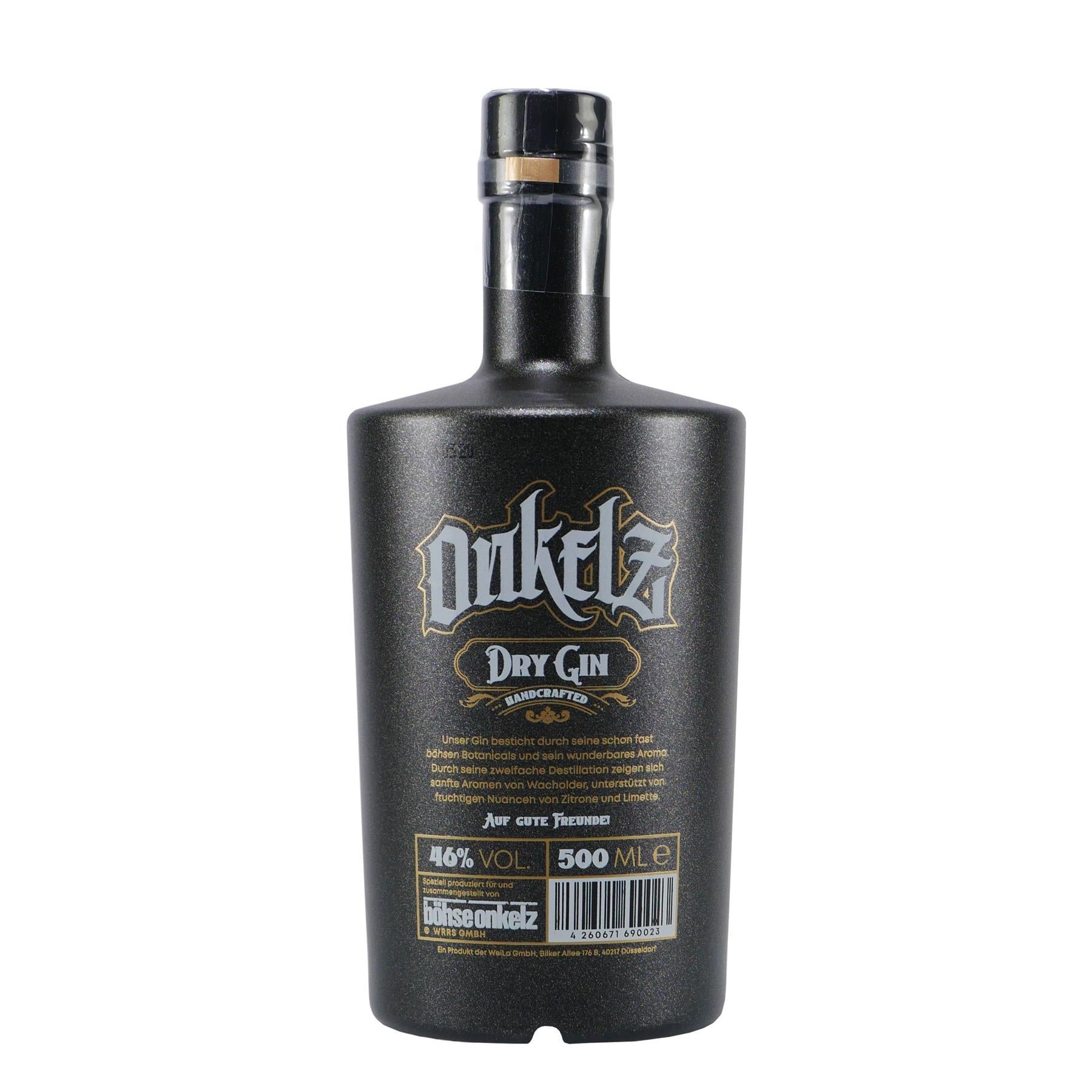 Böhse Onkelz Dry Gin mit Geschenk-Holzkiste