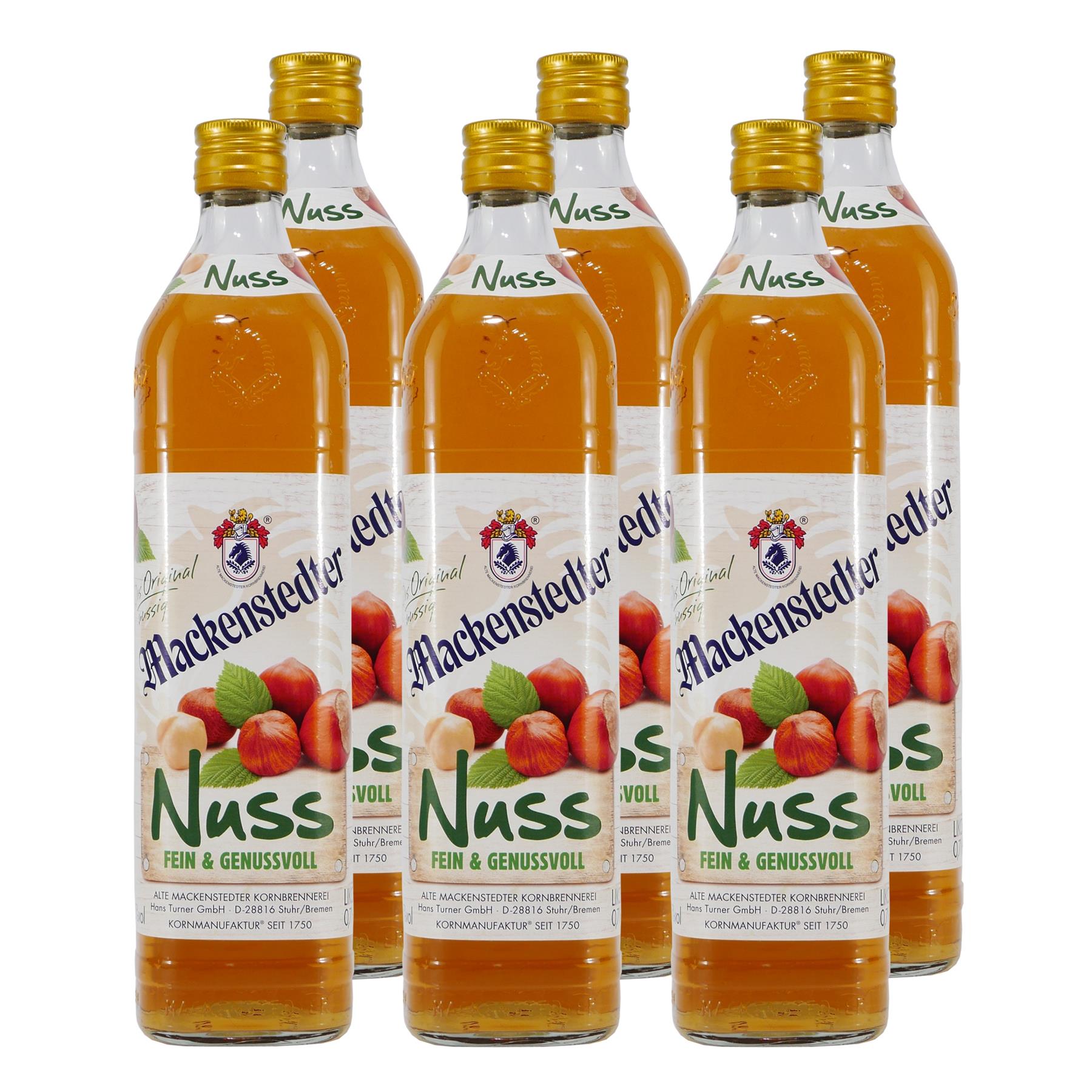 Mackenstedter Nuss Likör (6 x 0,7L)
