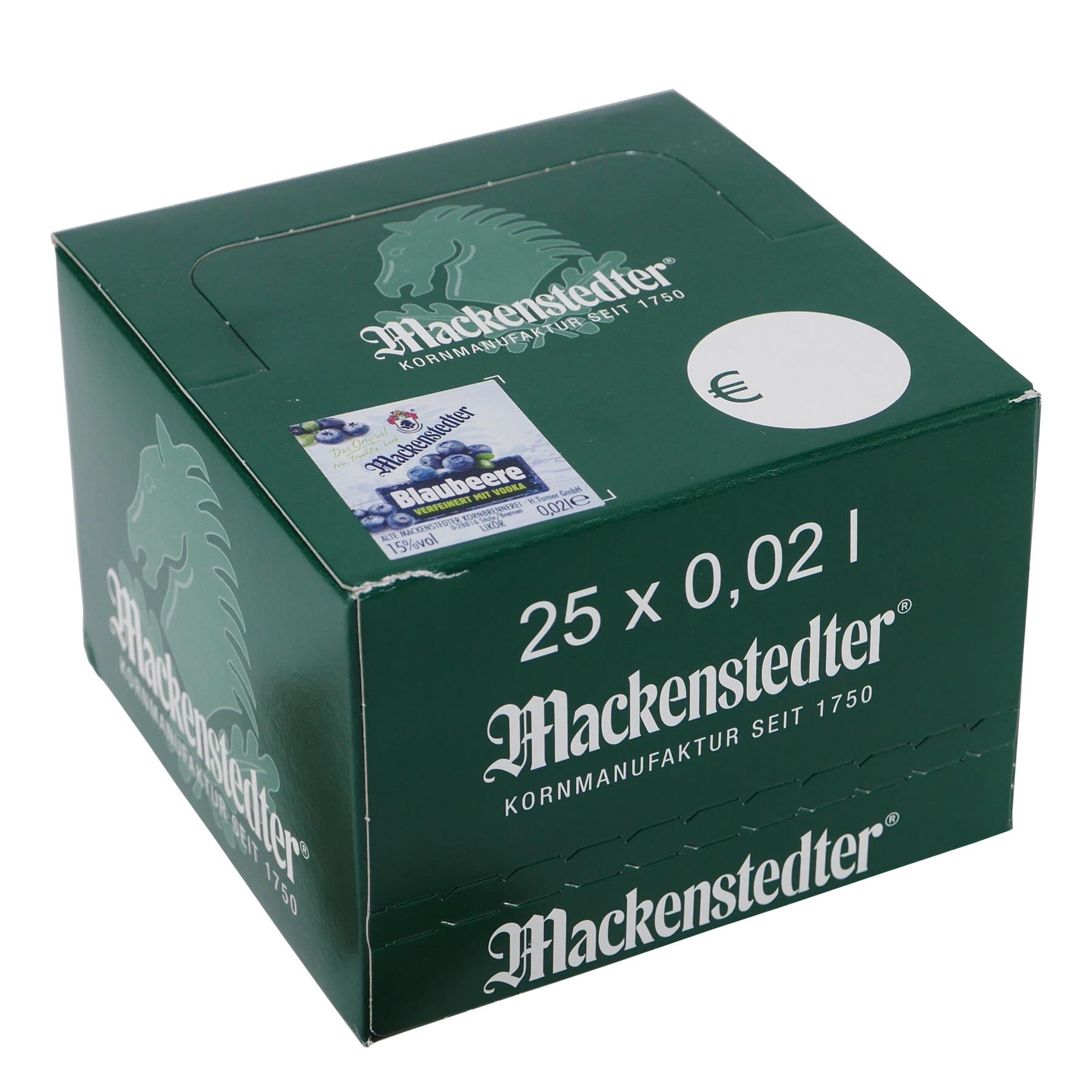 Mackenstedter Blaubeere Likör (25 x 0,02L)