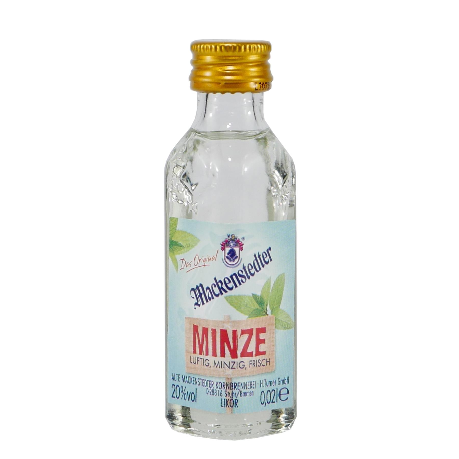 Mackenstedter Minze Likör (25 x 0,02L)