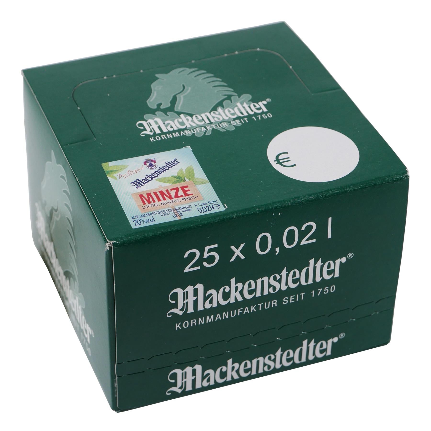 Mackenstedter Minze Likör (25 x 0,02L)