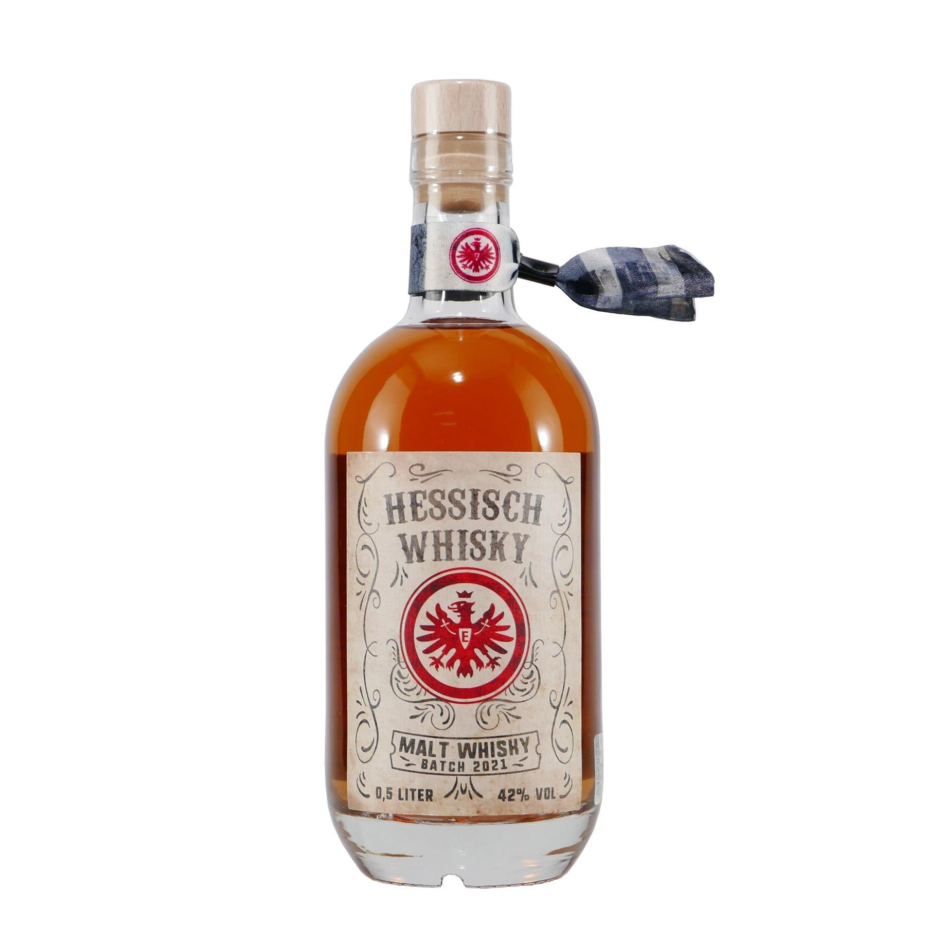 Hessisch Whisky - Eintracht Frankfurt Edition mit Geschenk-HK