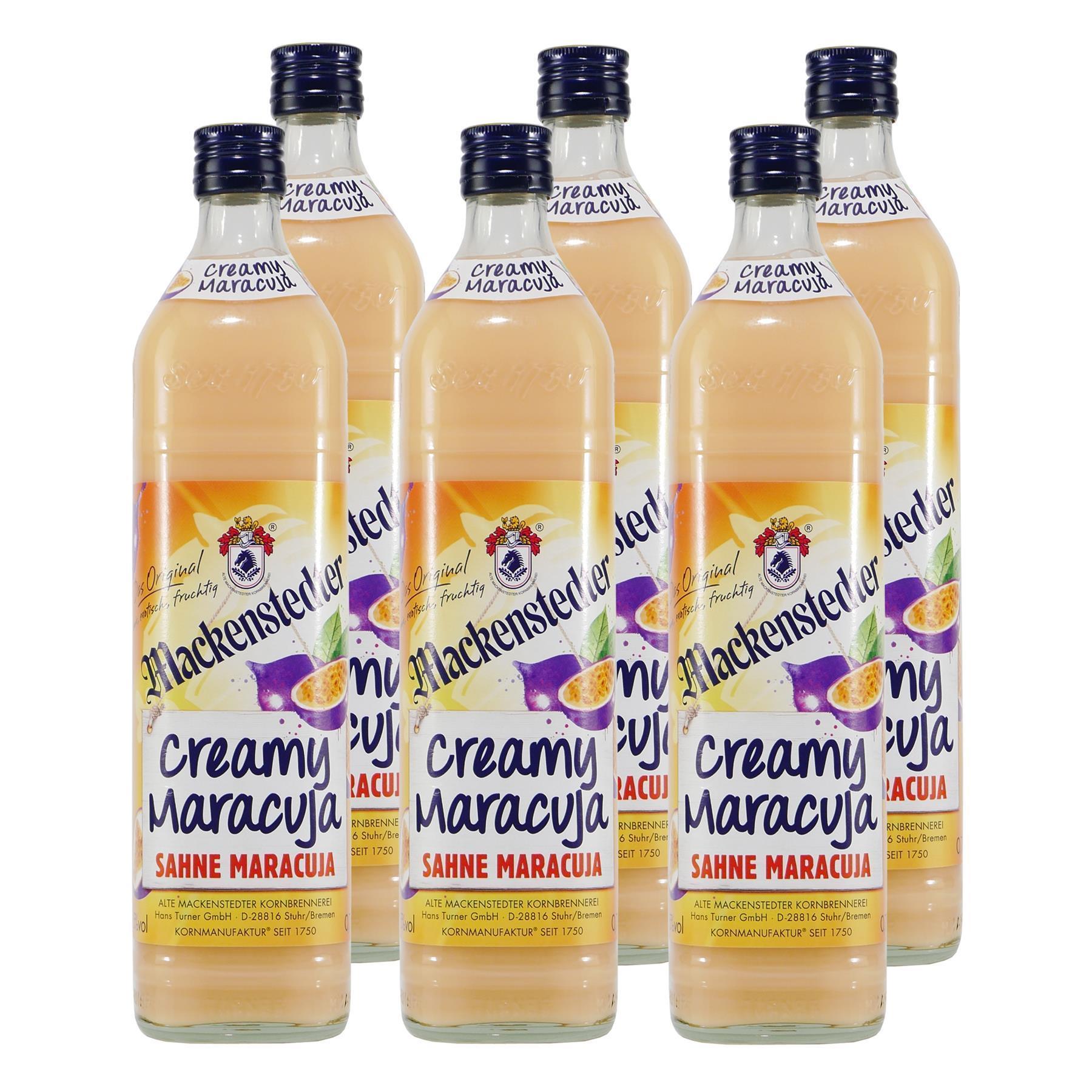 Mackenstedter Creamy-Maracuja Likör (6 x 0,7L)