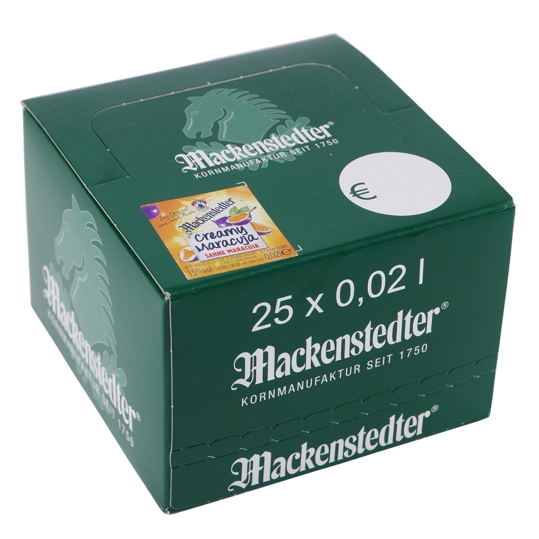 Mackenstedter Creamy-Maracuja Likör (25 x 0,02L)