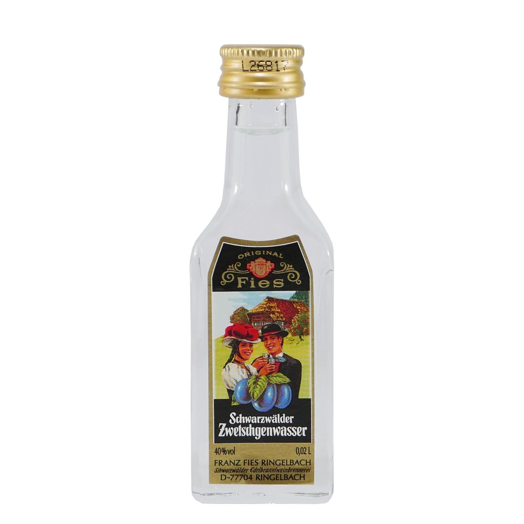 Fies Schwarzwälder Zwetschgenwasser (30 x 0,02L)