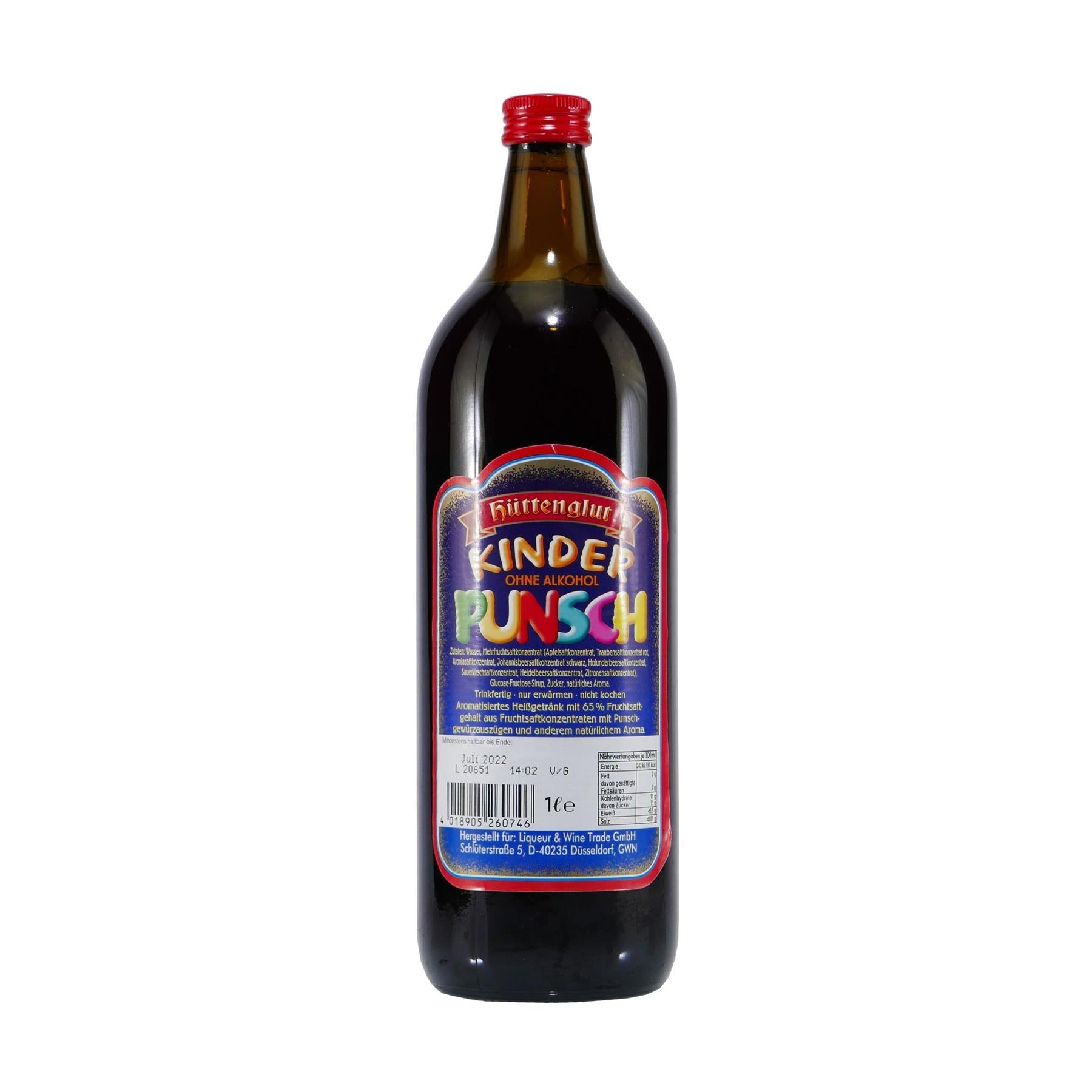 Hüttenglut Kinderpunsch (6 x 1,0L)