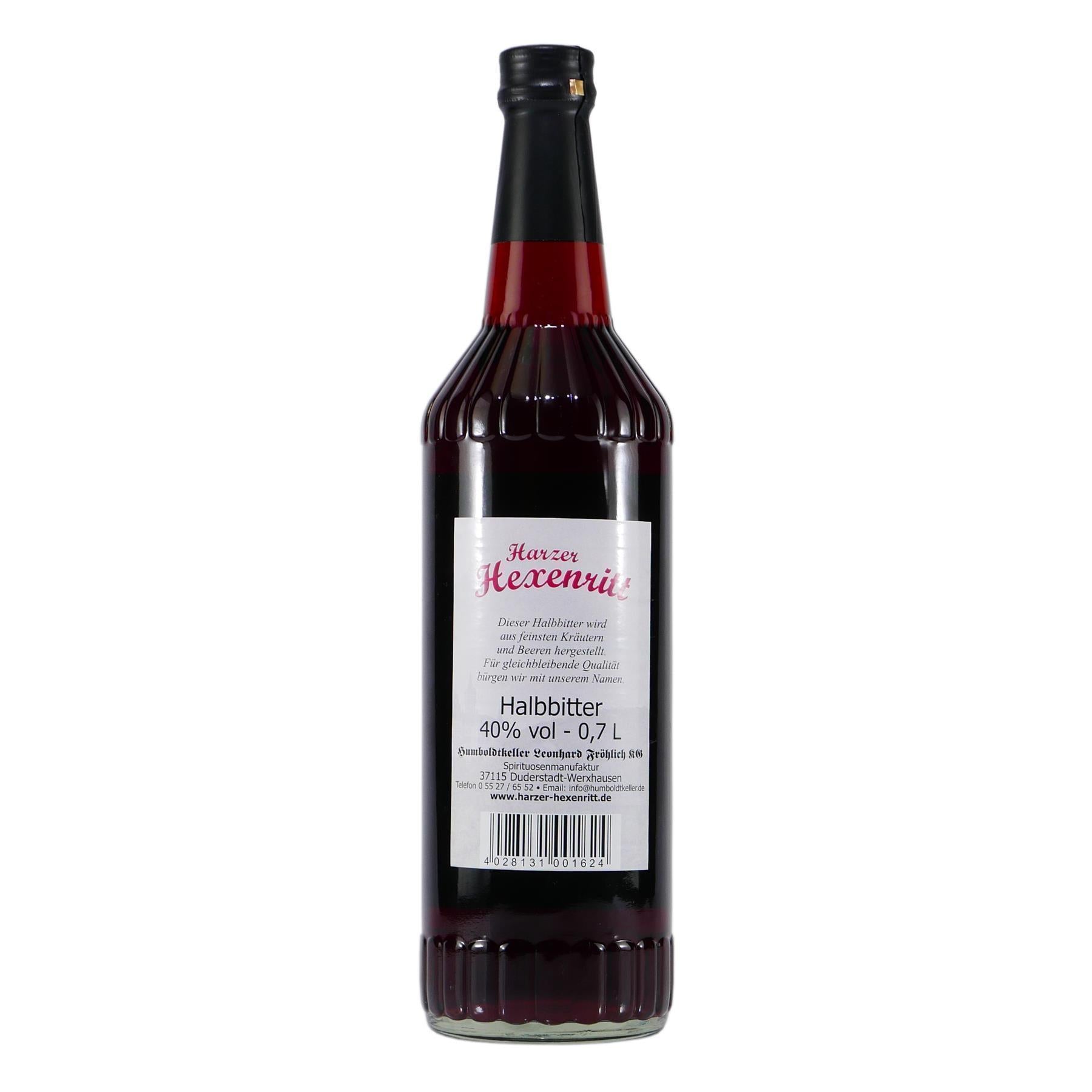 Harzer Hexenritt - Kräuter-Halb-Bitter (6 x 0,7L)