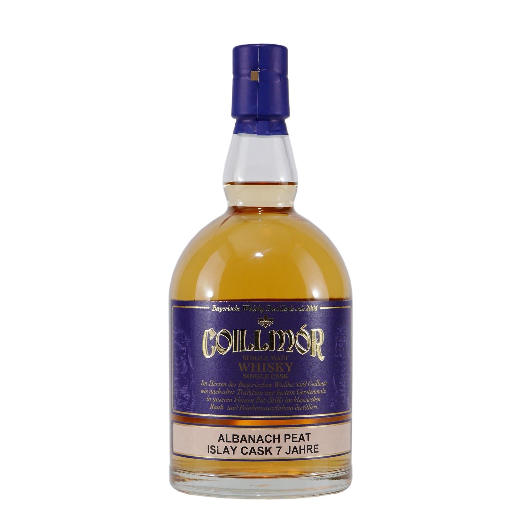 Liebl Coillmór Single Malt Whisky Albanach Peat Islay Cask
