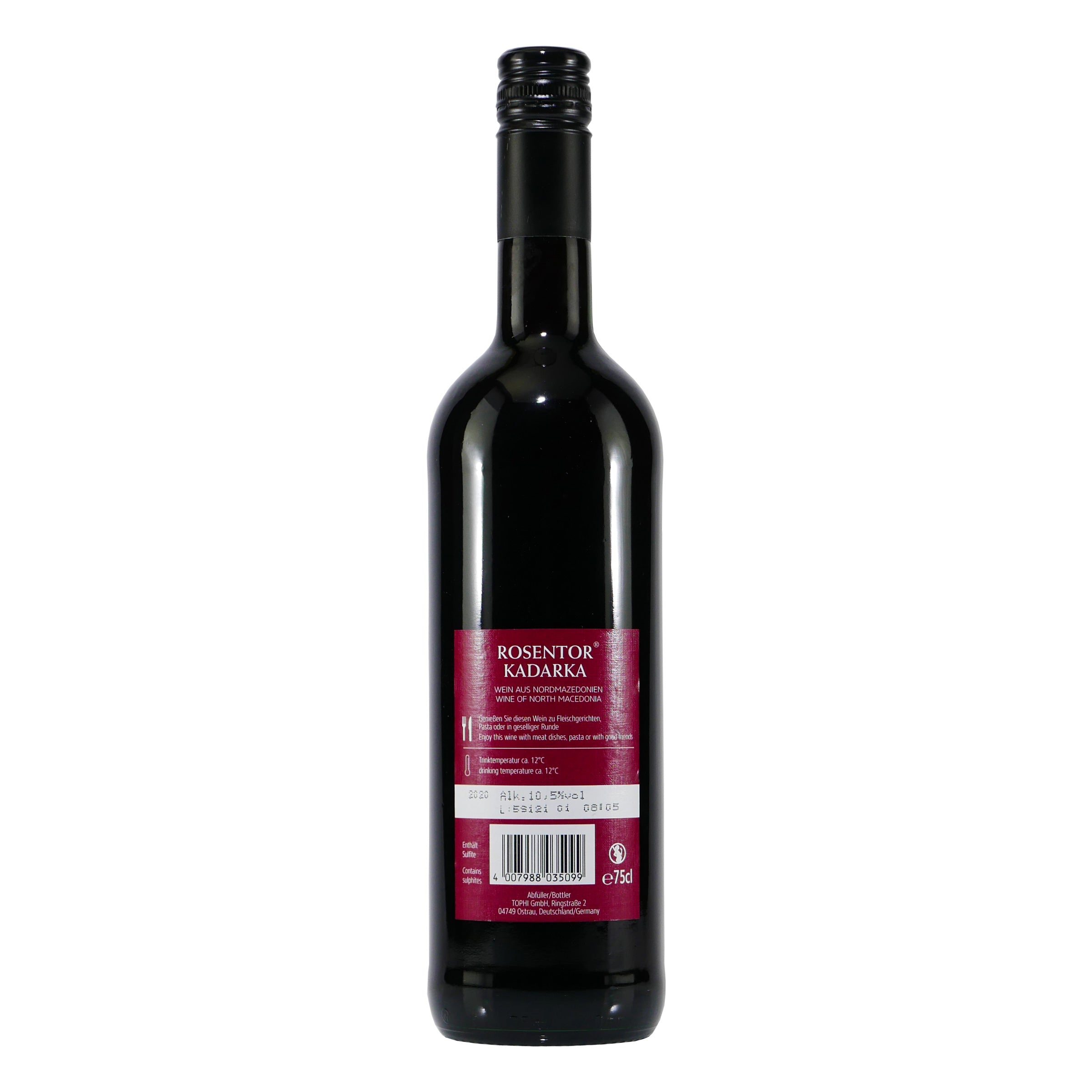 Rosentor Kadarka Rotwein -lieblich- (6 x 0,75L)