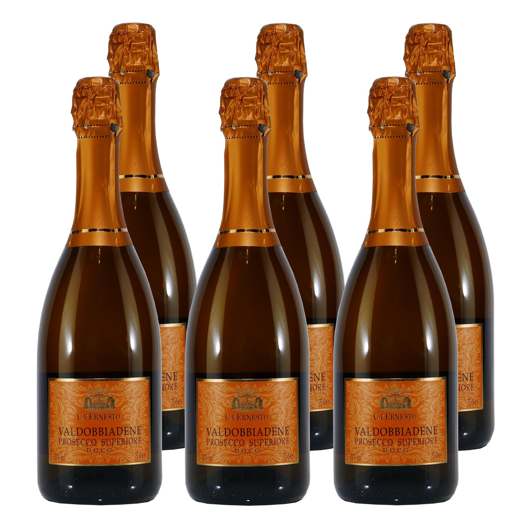 CA' ERNESTO Valdobbiasene Prosecco (6 x 0,75L)