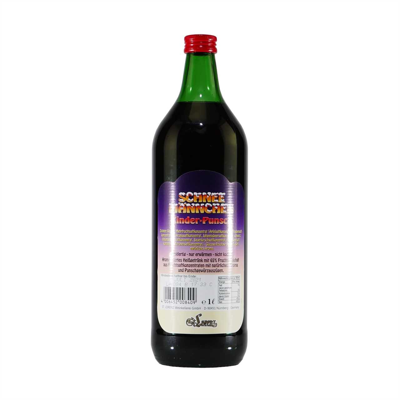 St. Lorenz Schneemännchen Kinderpunsch (6 x 1,0L)