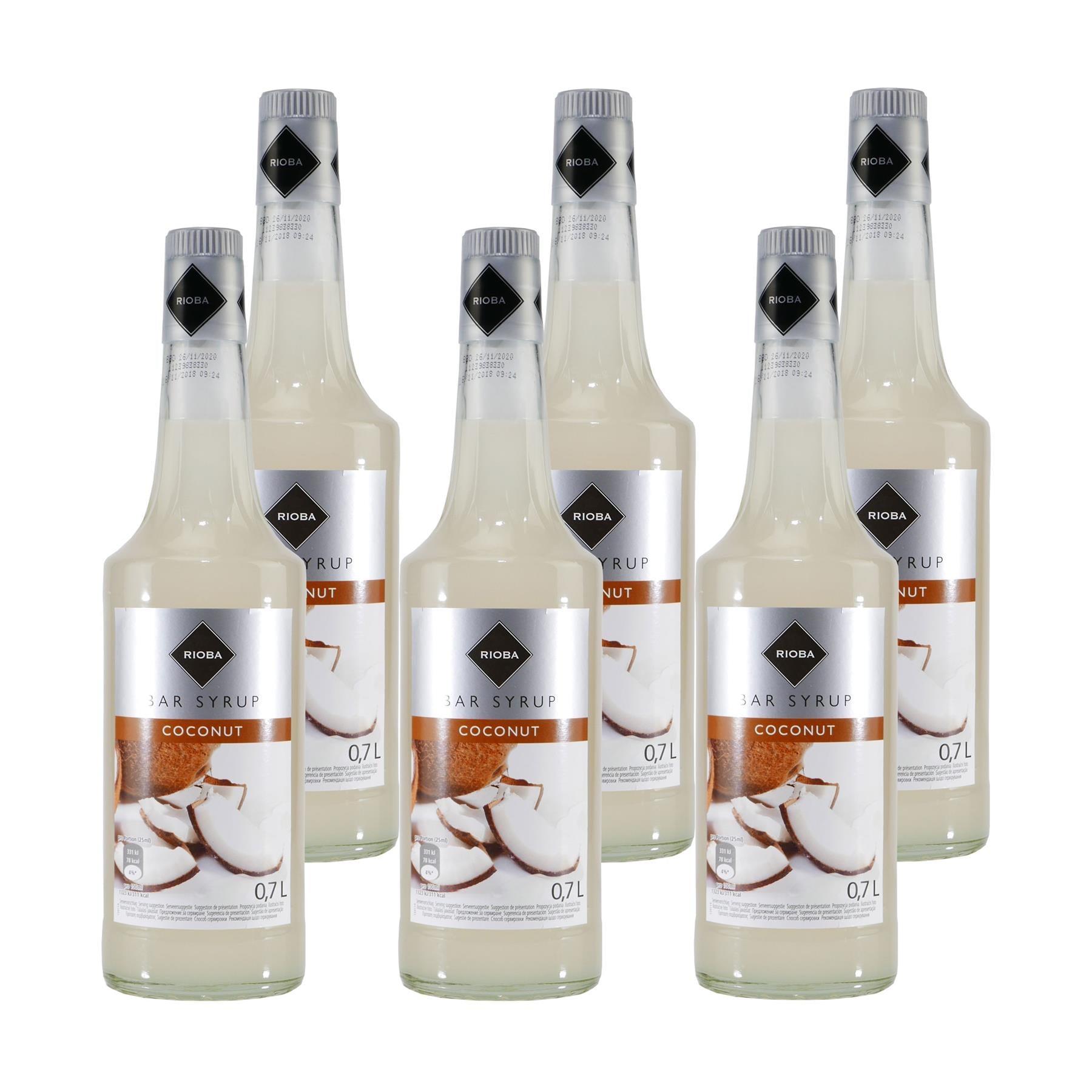 Rioba Coconut Bar-Syrup (6 x 0,7L)