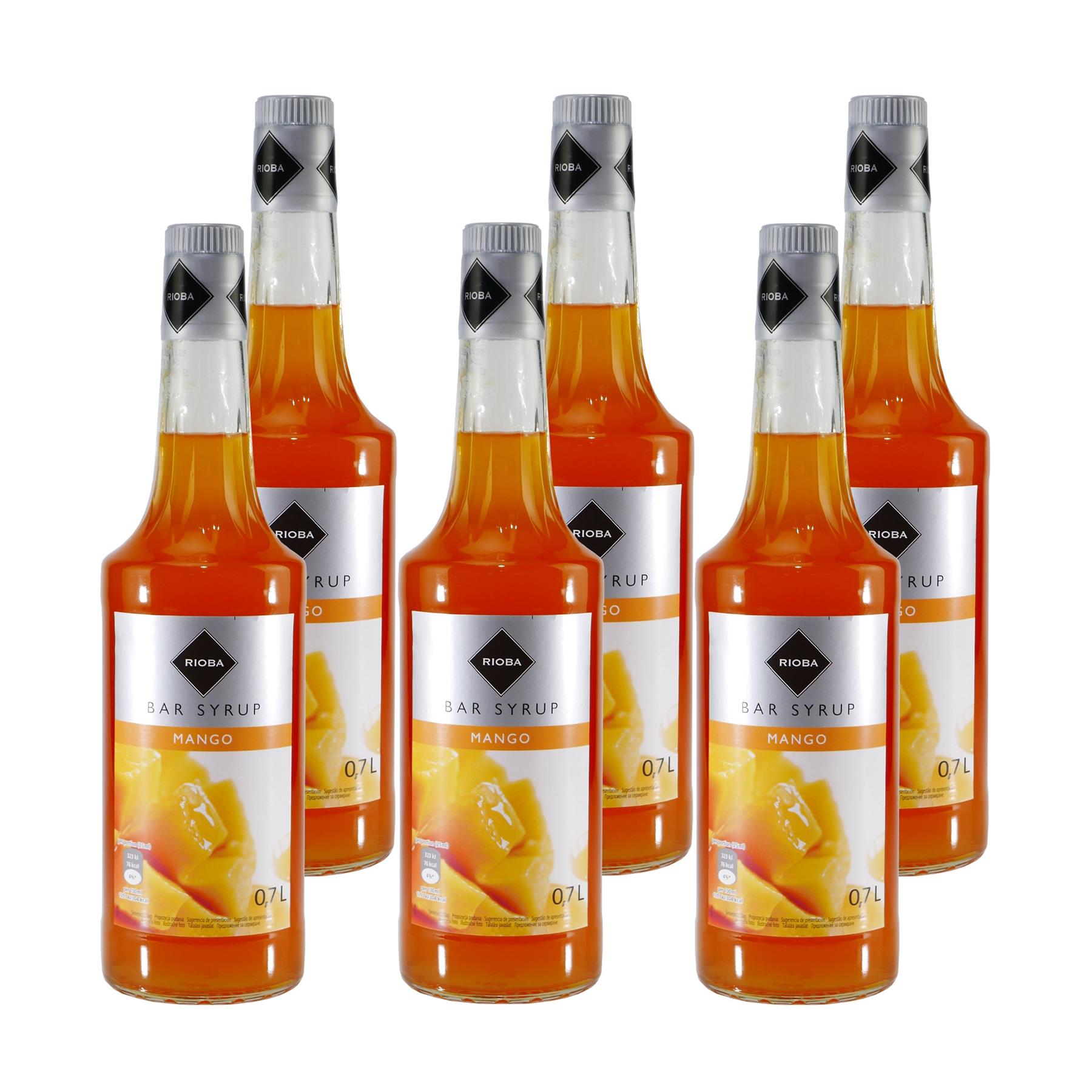 Rioba Mango Syrup (6 x 0,7L)
