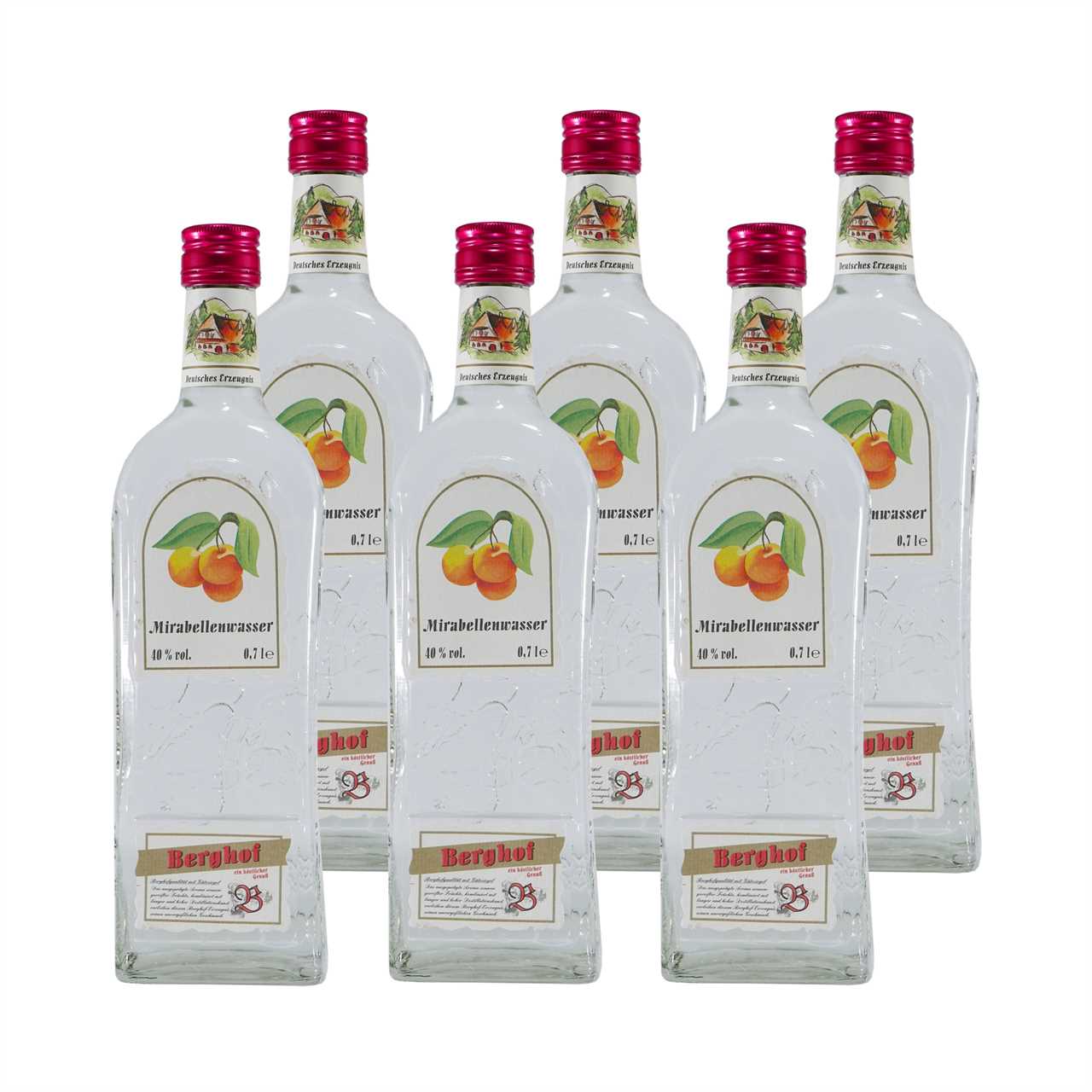 Berghof Mirabellenwasser (6 x 0,7L)