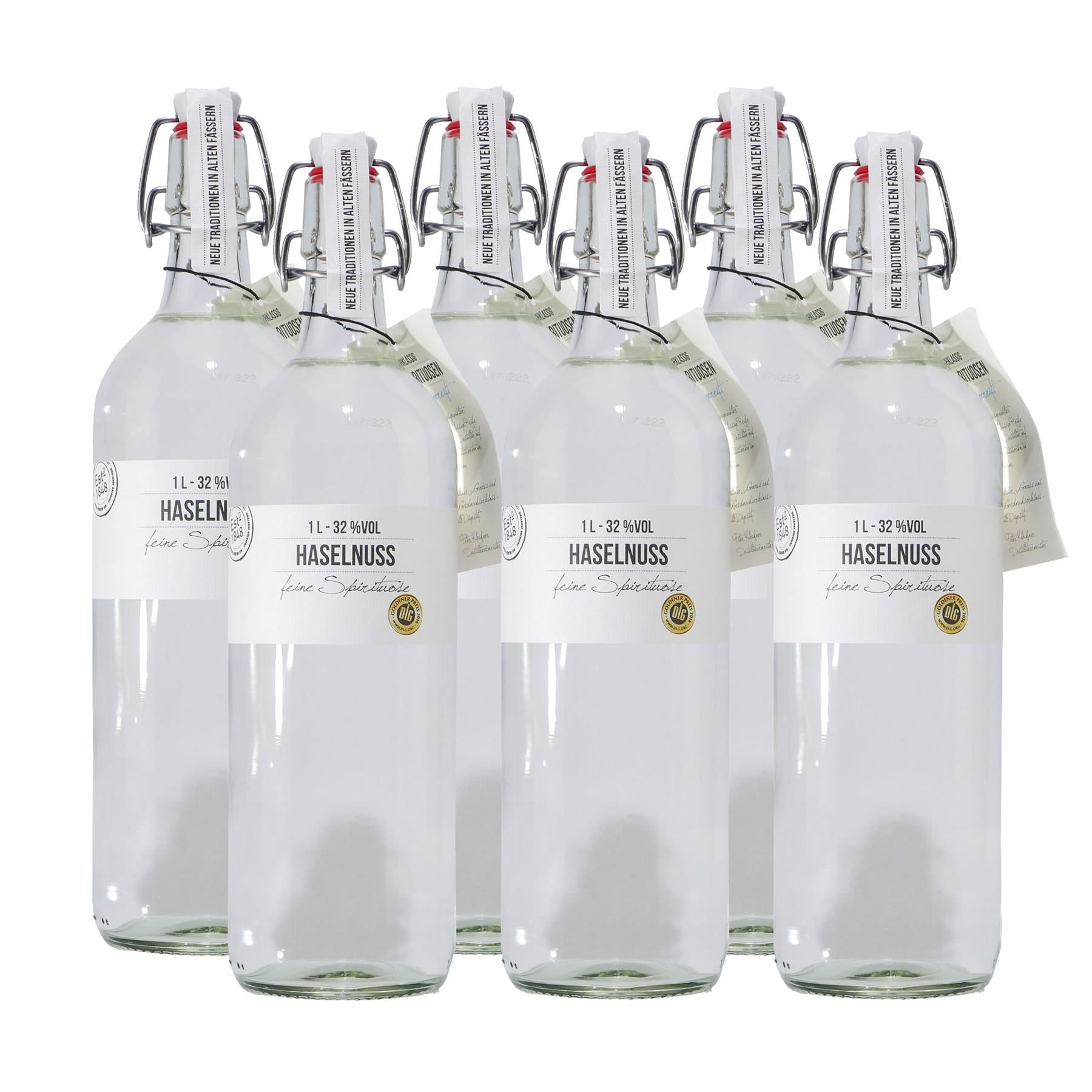 Birkenhof Haselnuss Nussbrand (6 x 1,0L)