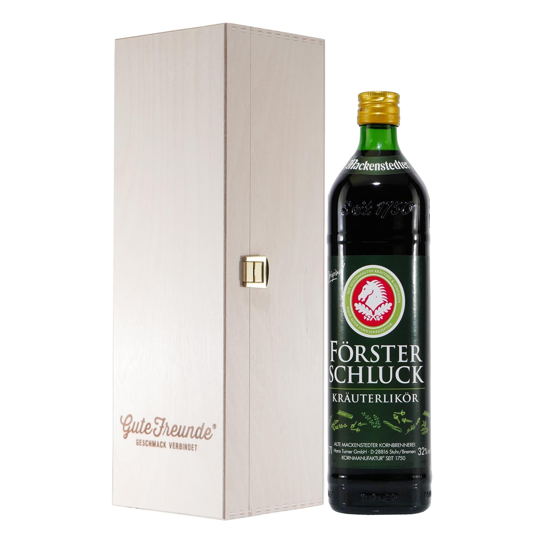 Mackenstedter Försterschluck mit Geschenk-HK