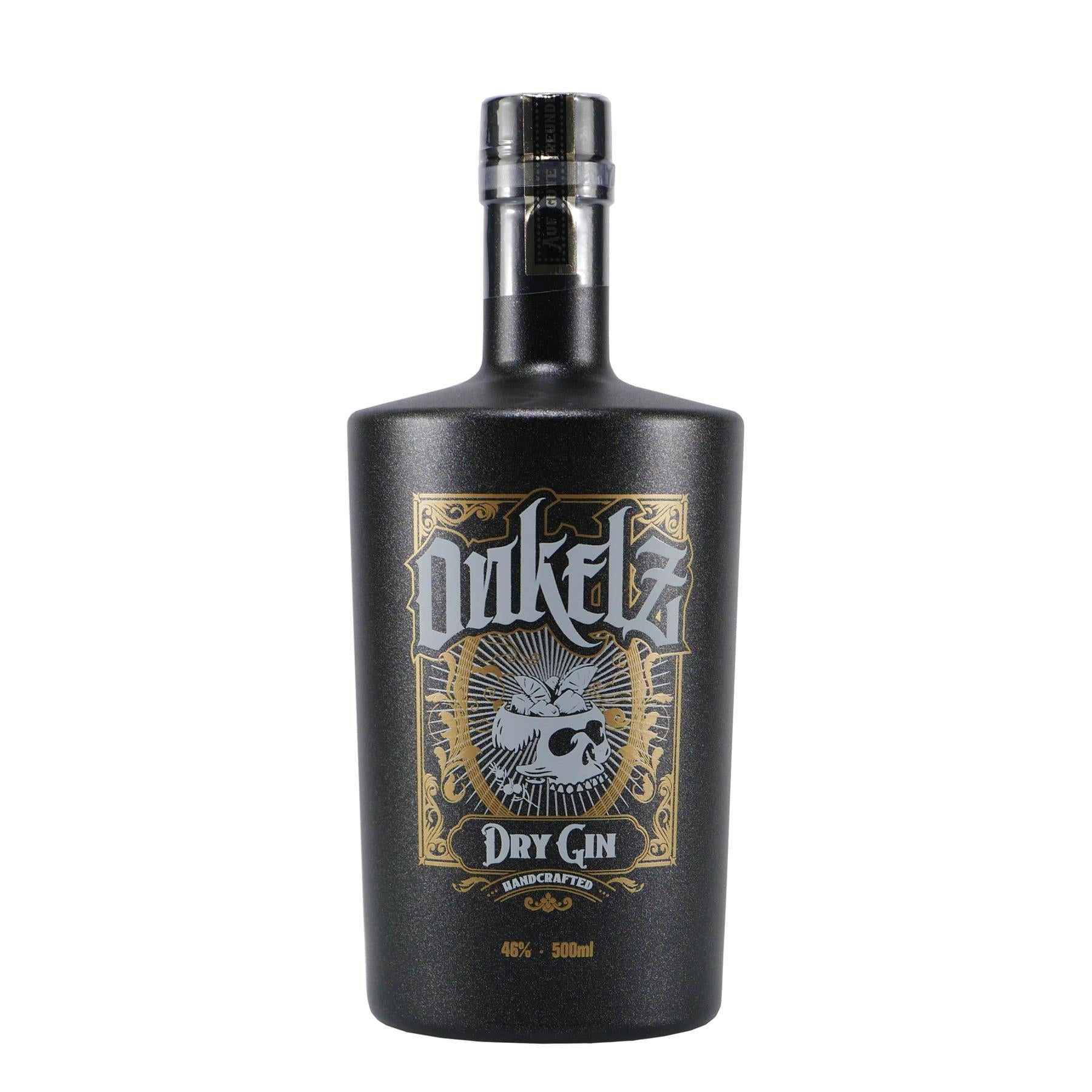 Böhse Onkelz Dry Gin mit Geschenk-Holzkiste