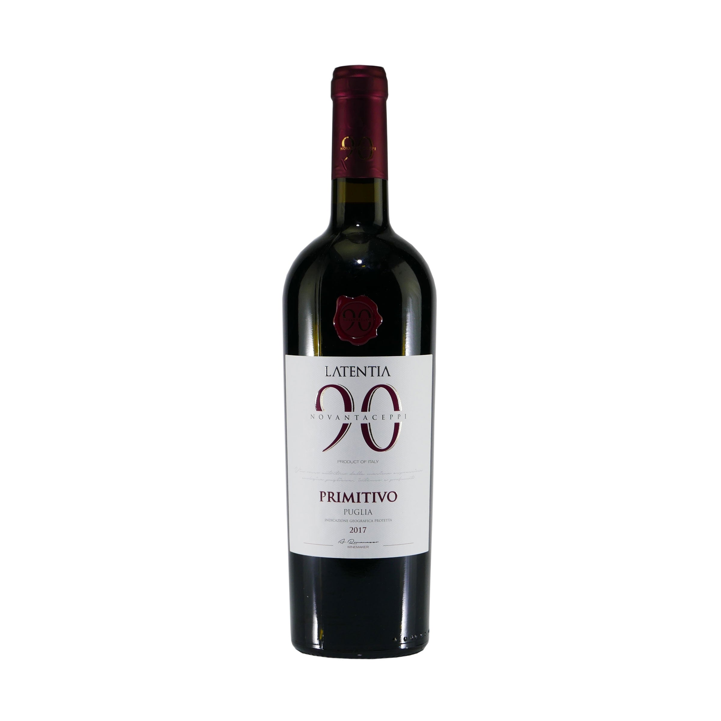 Latentia Novantaceppi Primitivo IGT -halbtrocken- (6 x 0,75L)