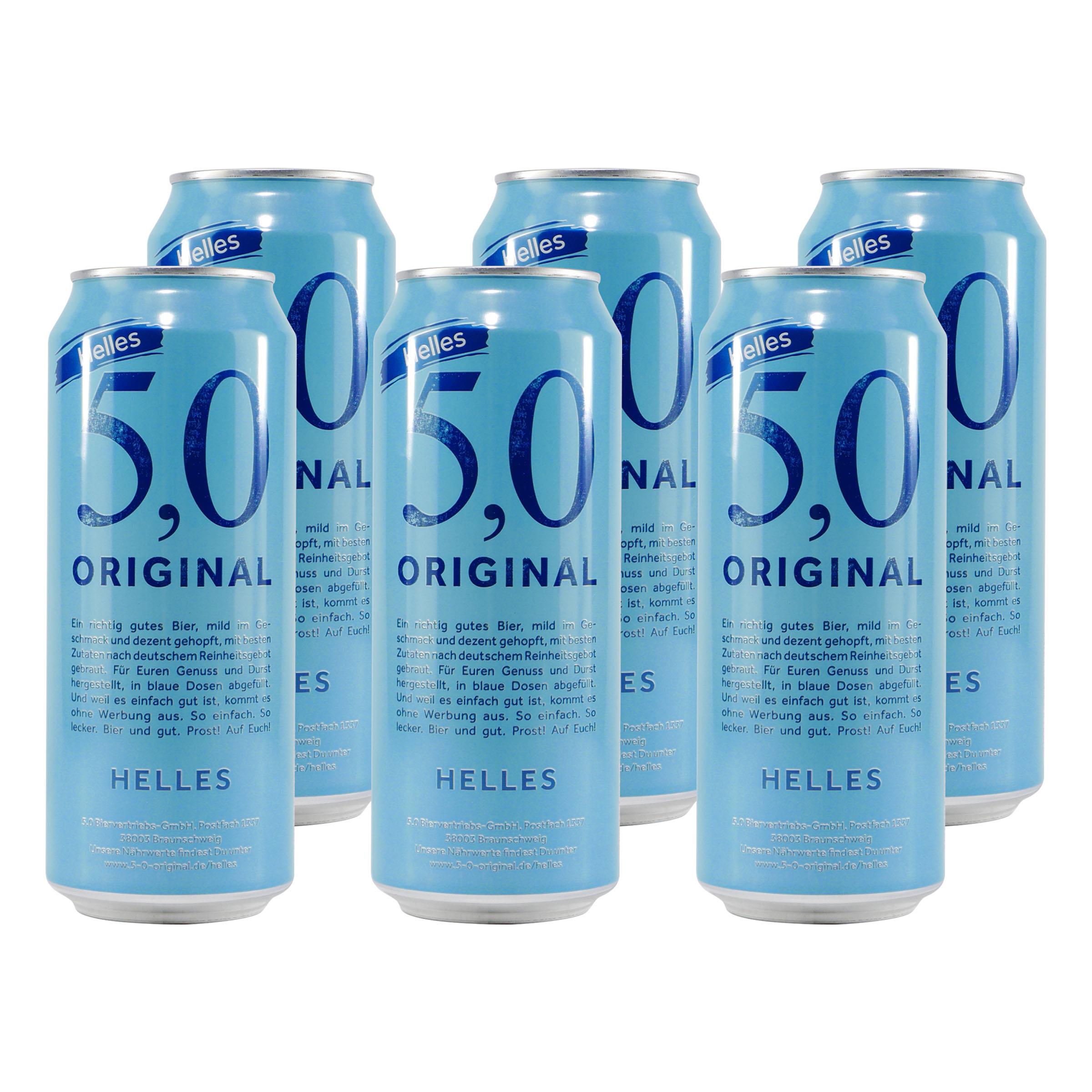 5.0 Original Helles (24 x 0,5L)
