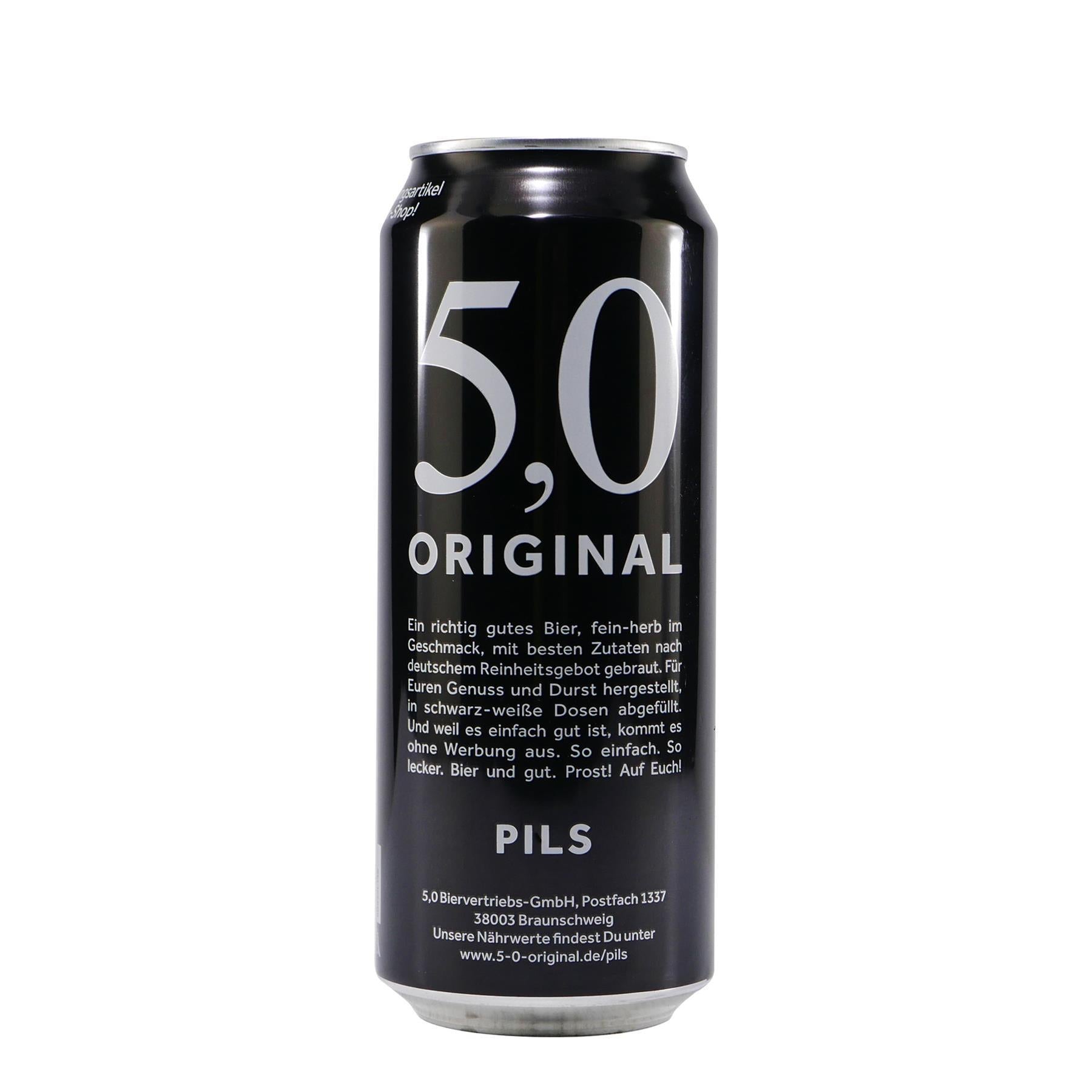 5,0 Original Pils (24 x 0,5L) EINWEG