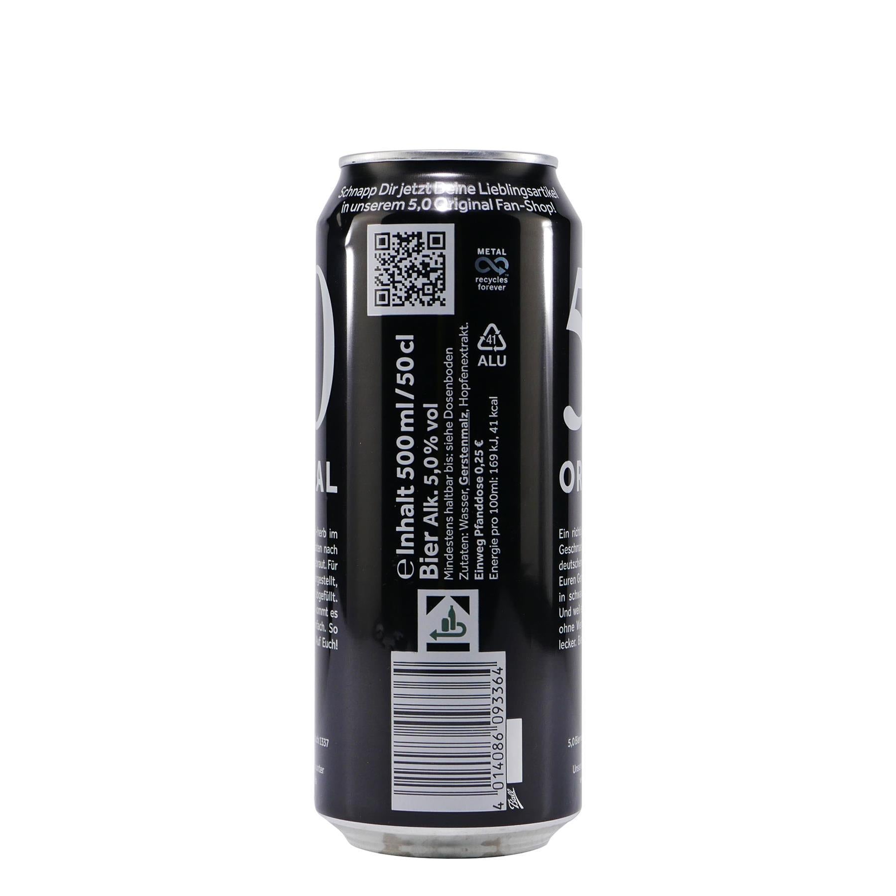 5,0 Original Pils (24 x 0,5L) EINWEG