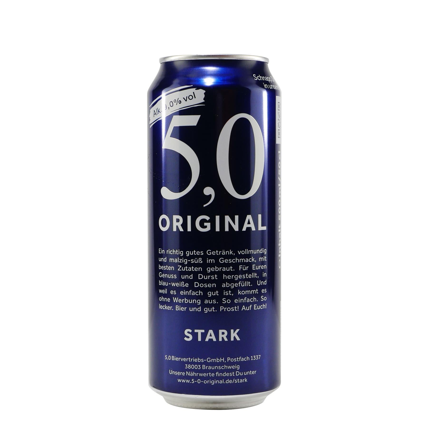 5,0 Original Stark (24 x 0,5L) EINWEG