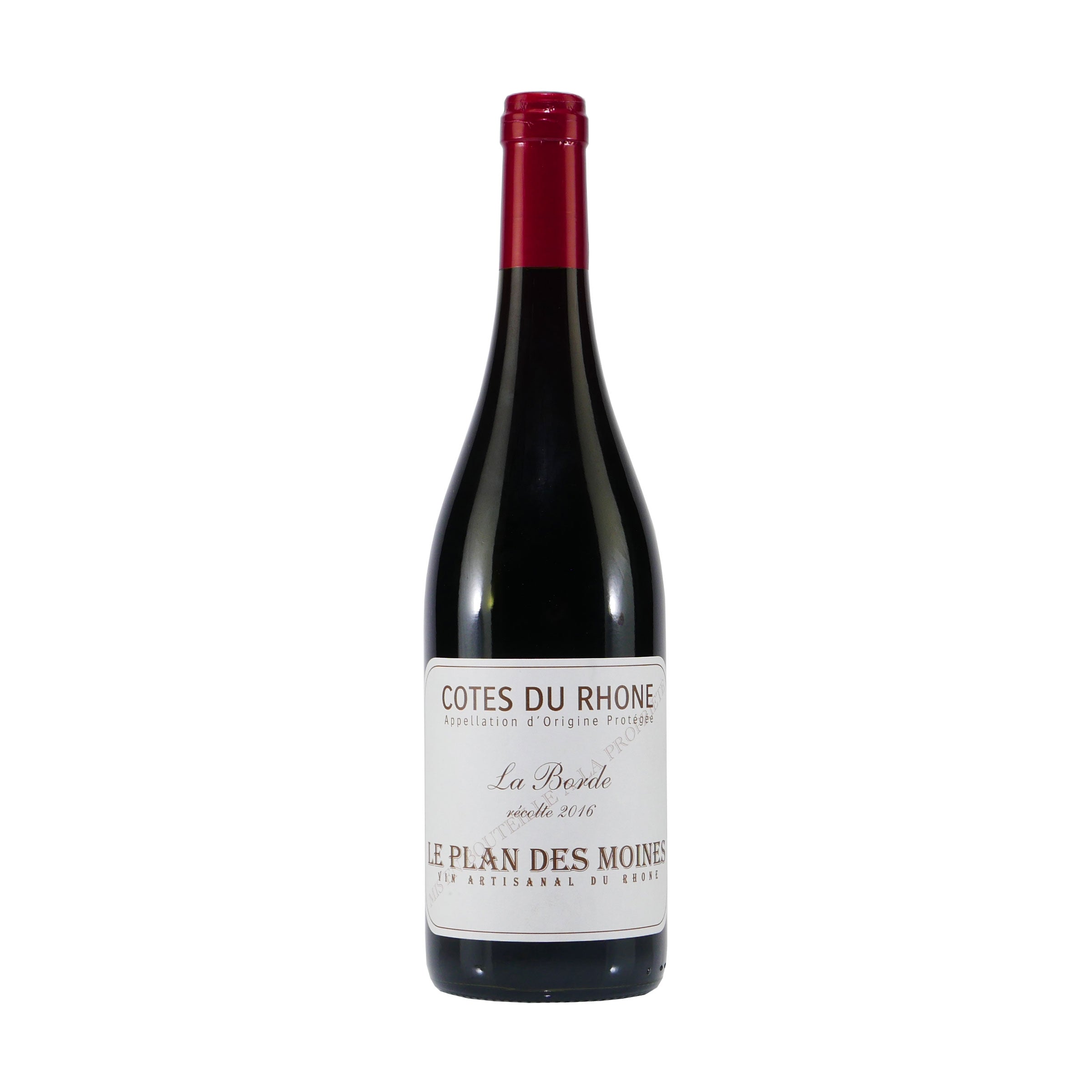 LE PLAN DES MOINES La Borde Cotes du Rhone AOP - Rotwein trocken