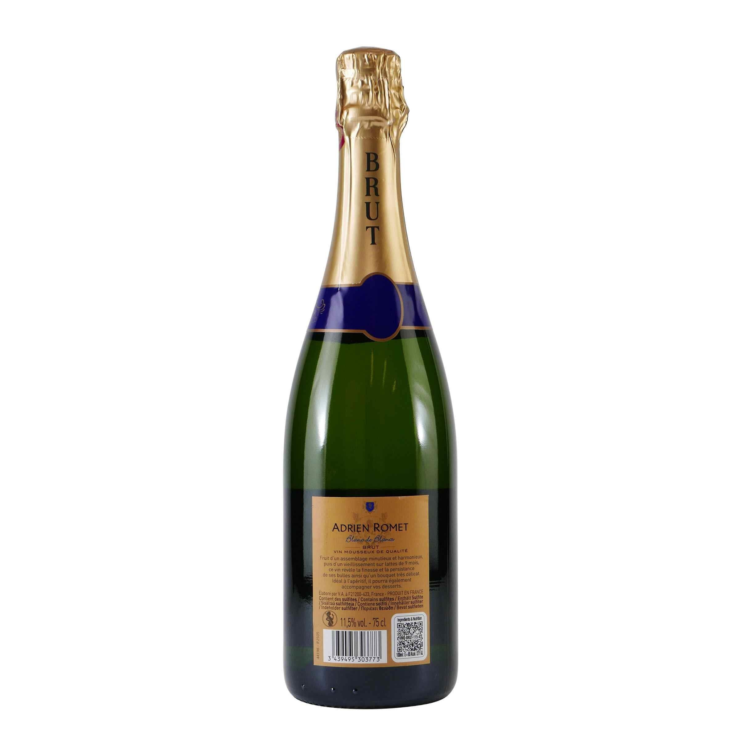 Adrien Romet Blanc de Blancs Brut (6 x 0,75L)