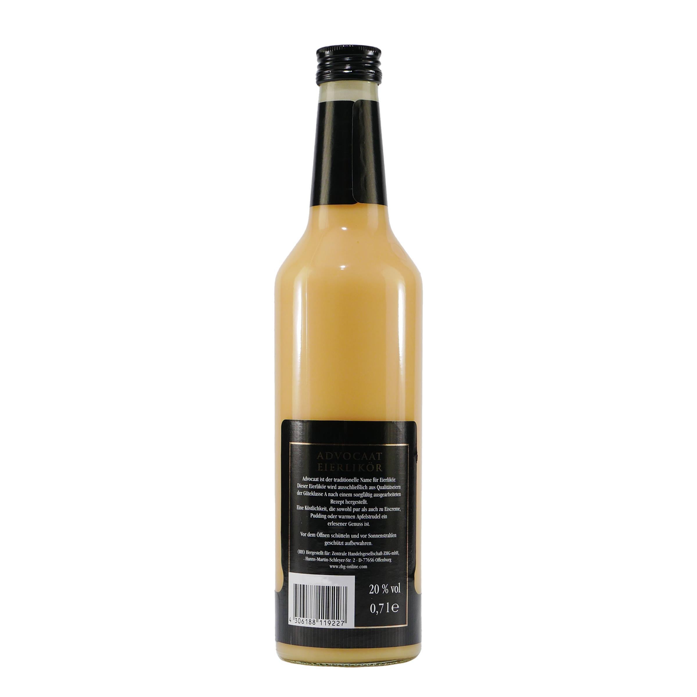 Advocaat Eierlikör 20% Schwarz (6 x 0,7L)