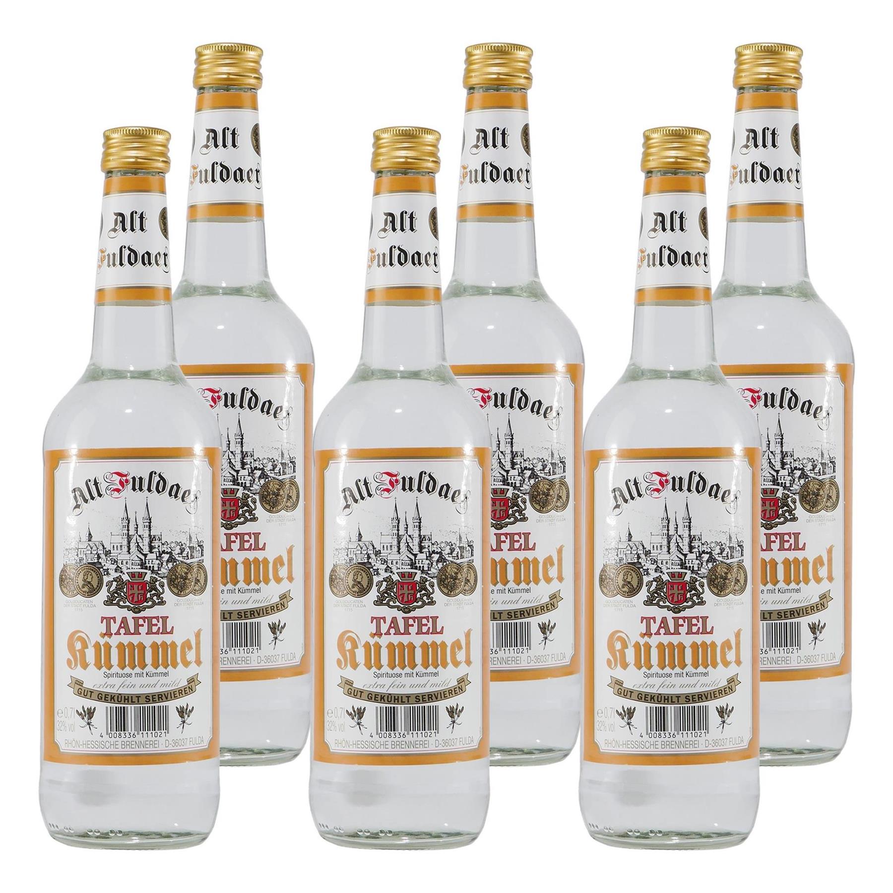 Alt Fuldaer Tafel-Kümmel-Likör (6 x 0,7L)