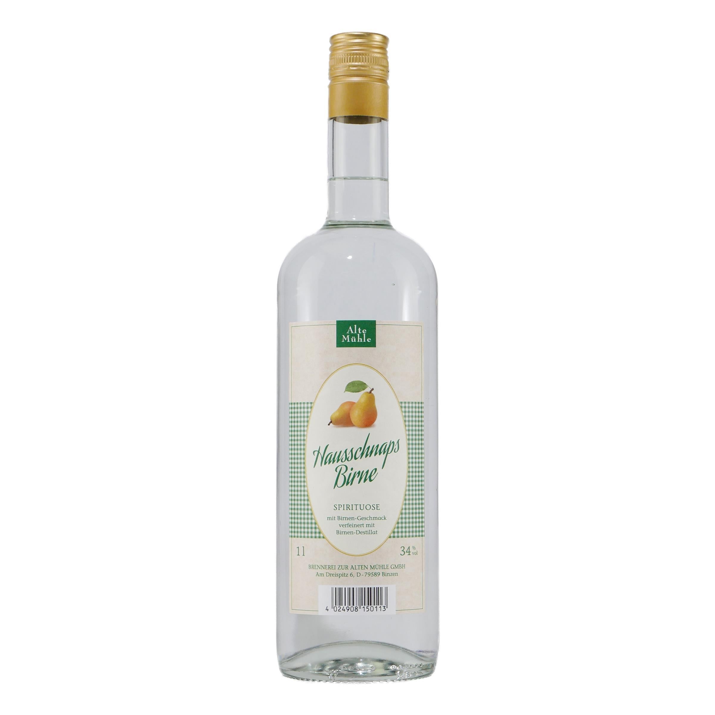 Alte Mühle Birnen - Schnaps (6 x 1,0L)