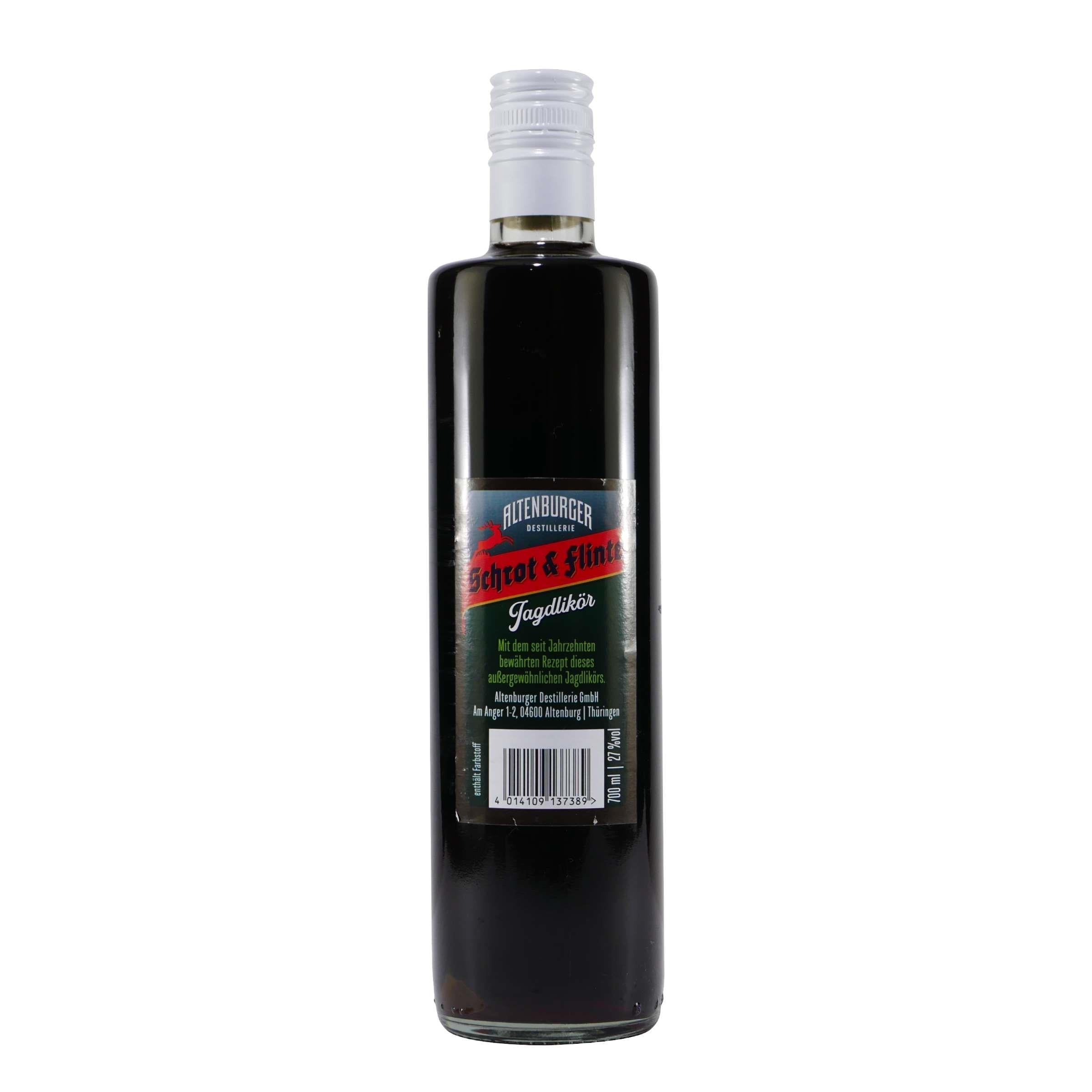 Altenburger Schrot & Flinte Jagdlikör mit Geschenk-Holzkiste