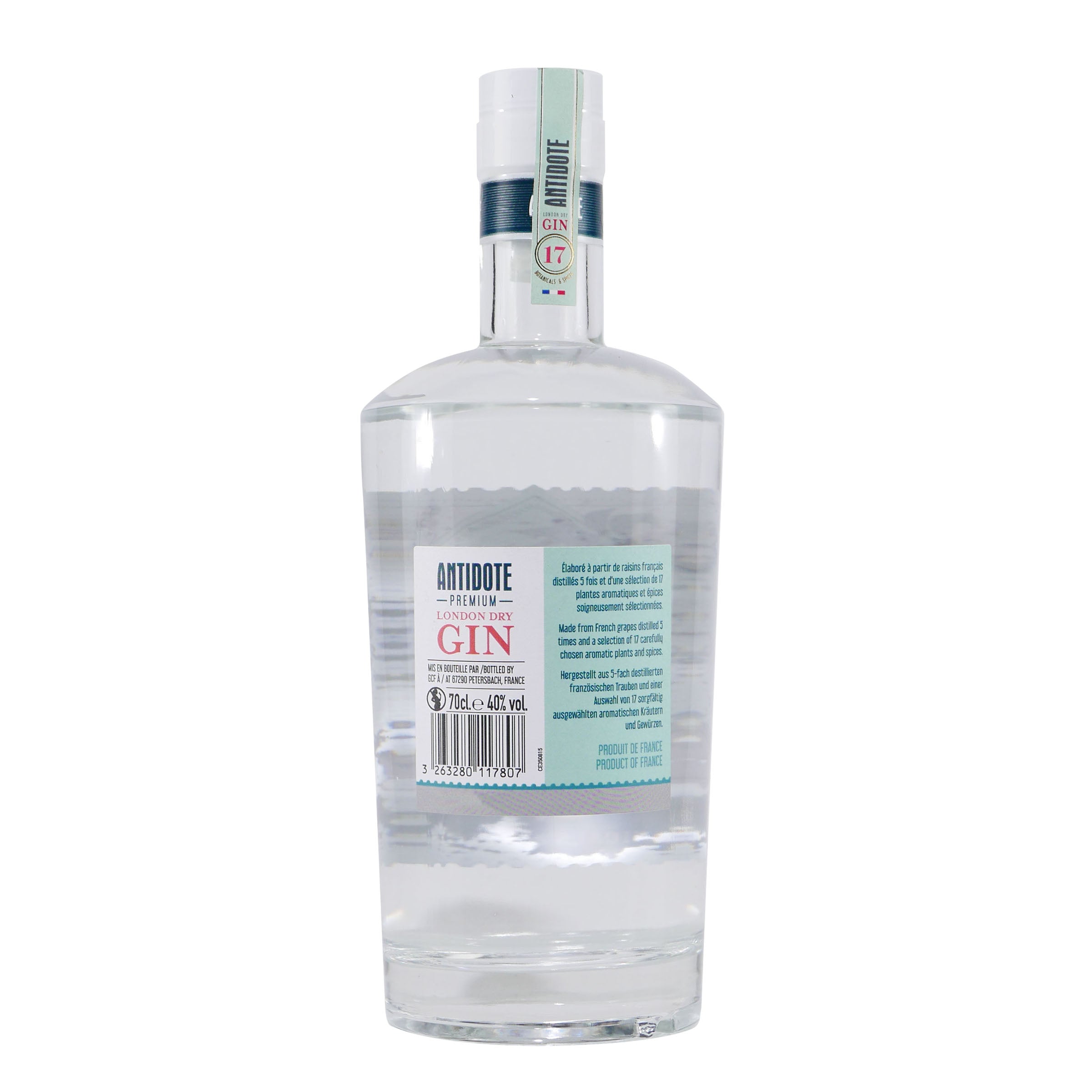 Antidote Premium London Dry Gin mit HK