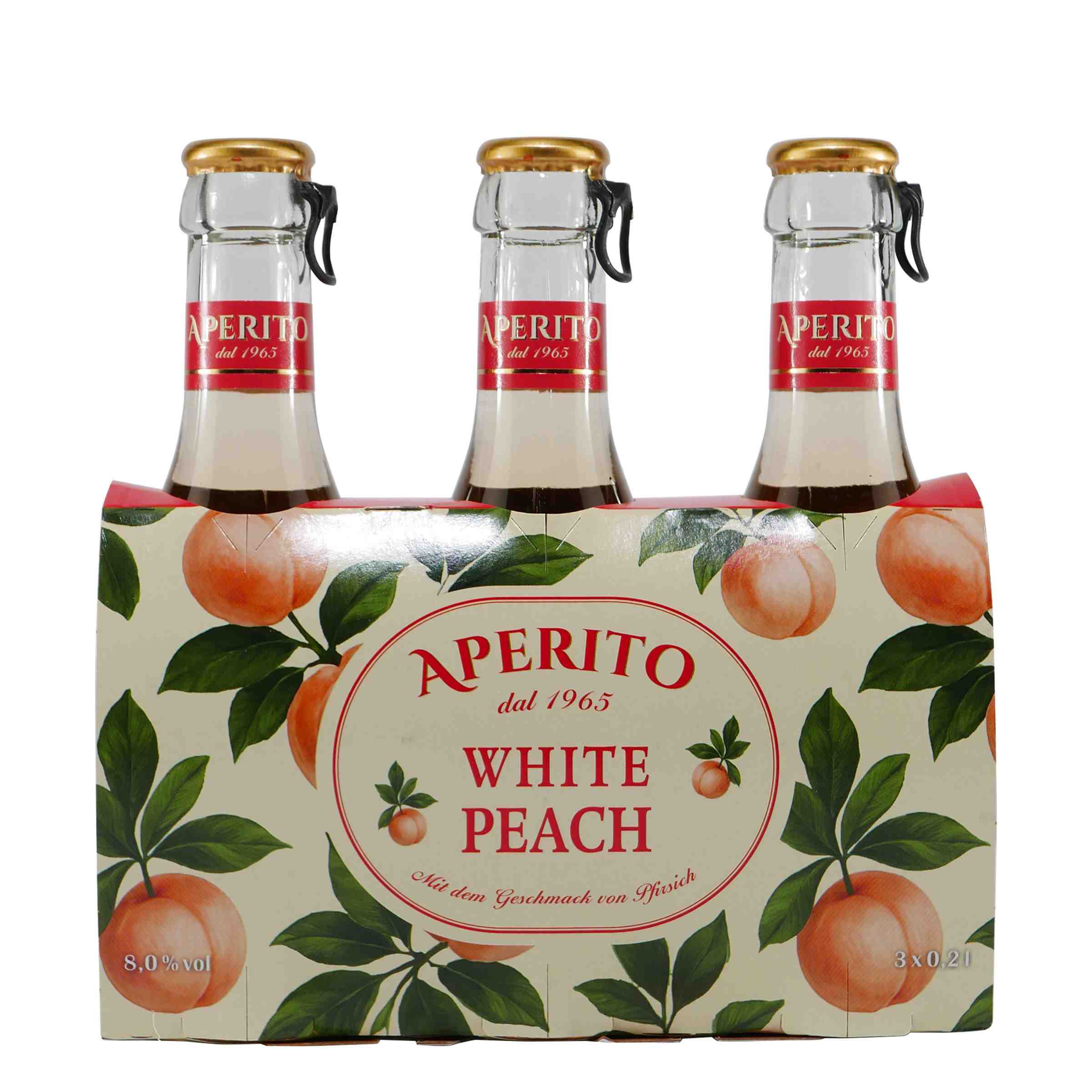 Aperito White Peach (3 x 0,2L)